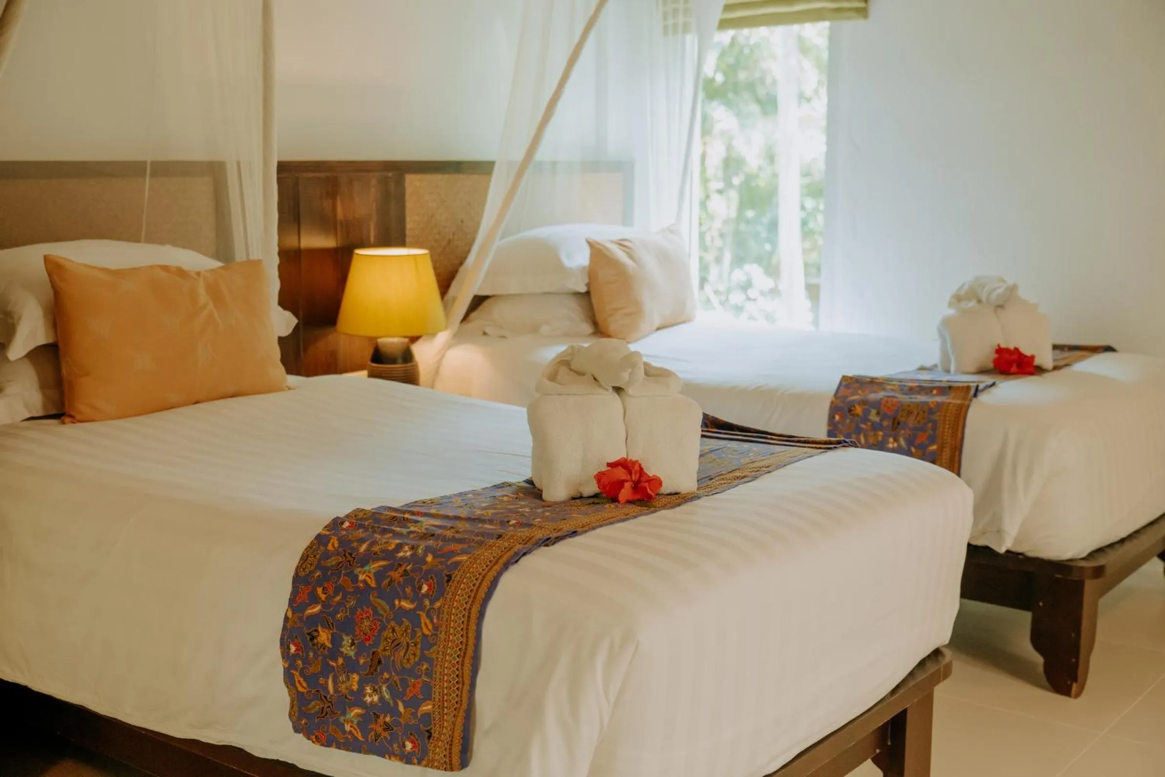 Bed in Ban Sainai Resort- Aonang's Green Resort