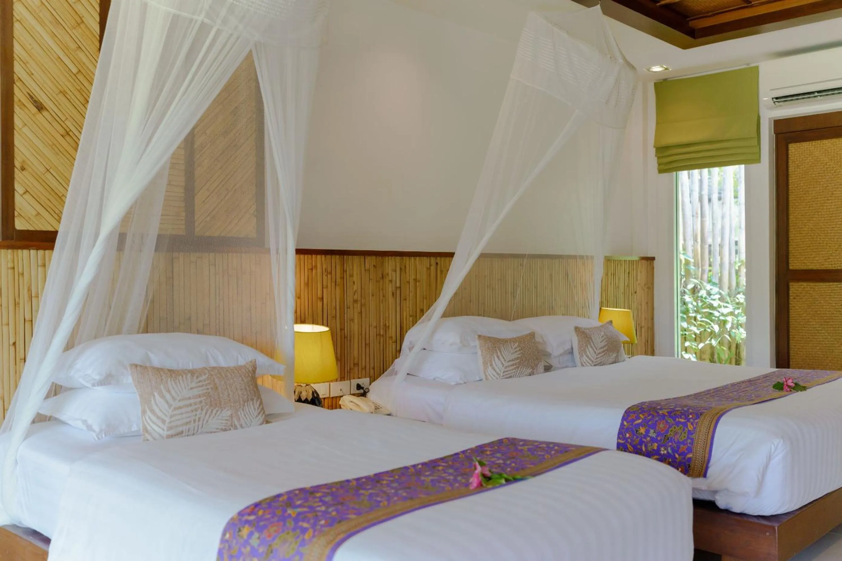 Bed in Ban Sainai Resort- Aonang's Green Resort