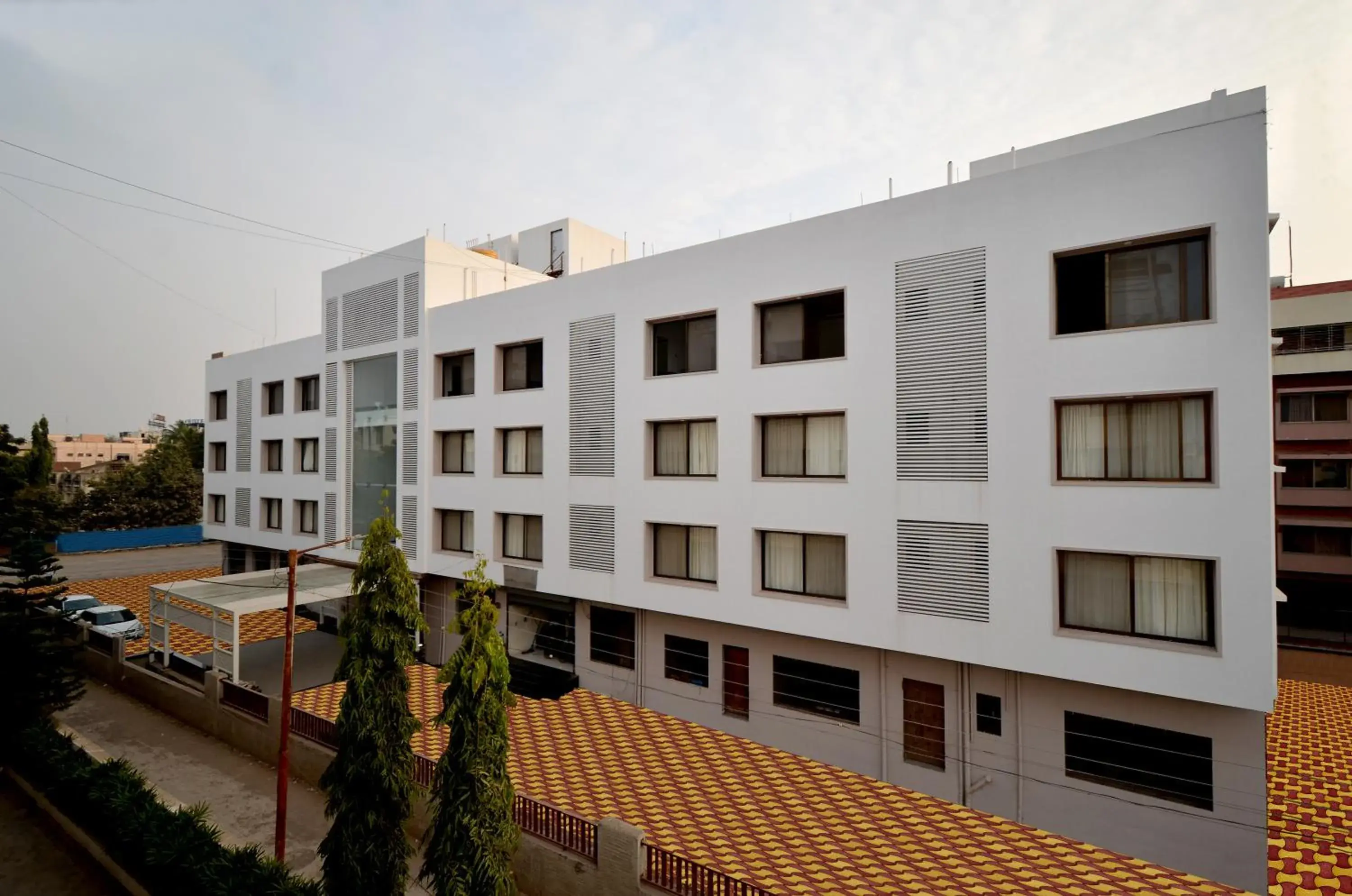 Property building in Hotel Dwarka Park Property building in Hotel Dwarka Park