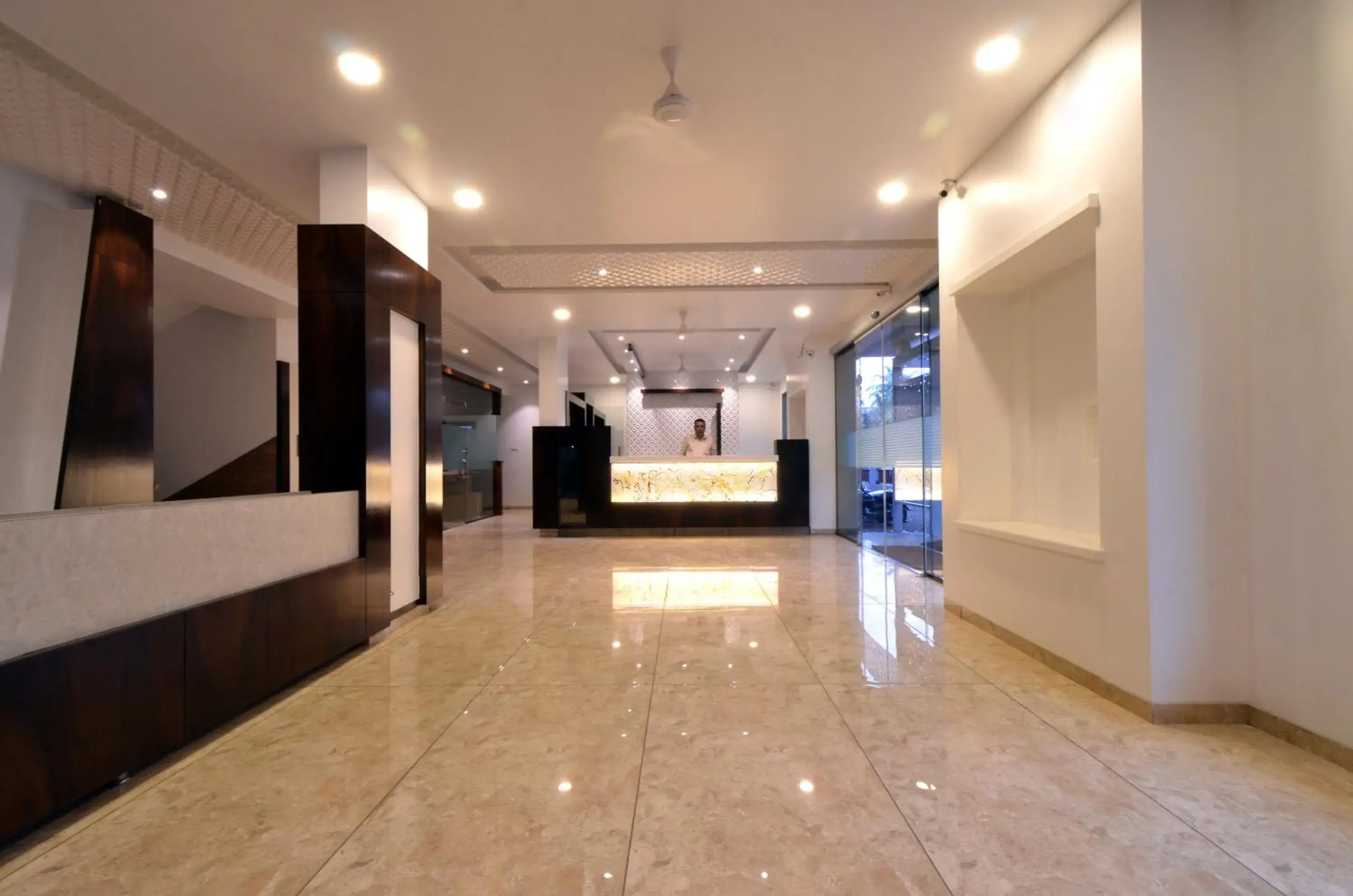 Lobby or reception in Hotel Dwarka Park Lobby or reception in Hotel Dwarka Park
