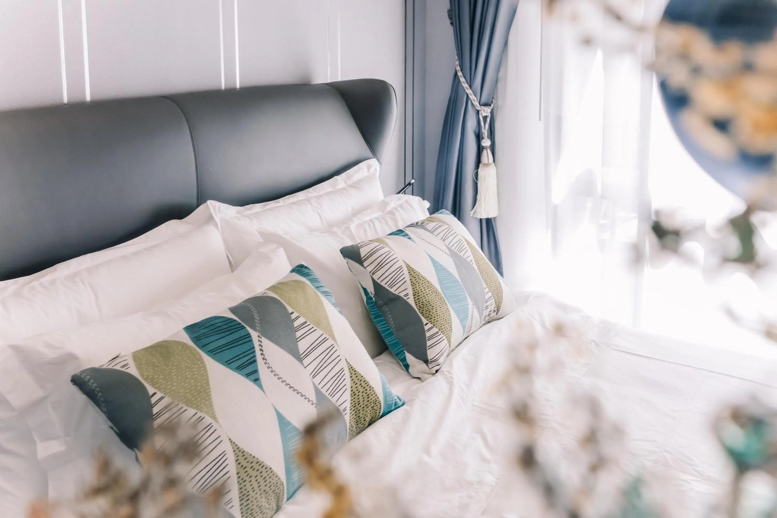 Bed in King's Rooftop Studios