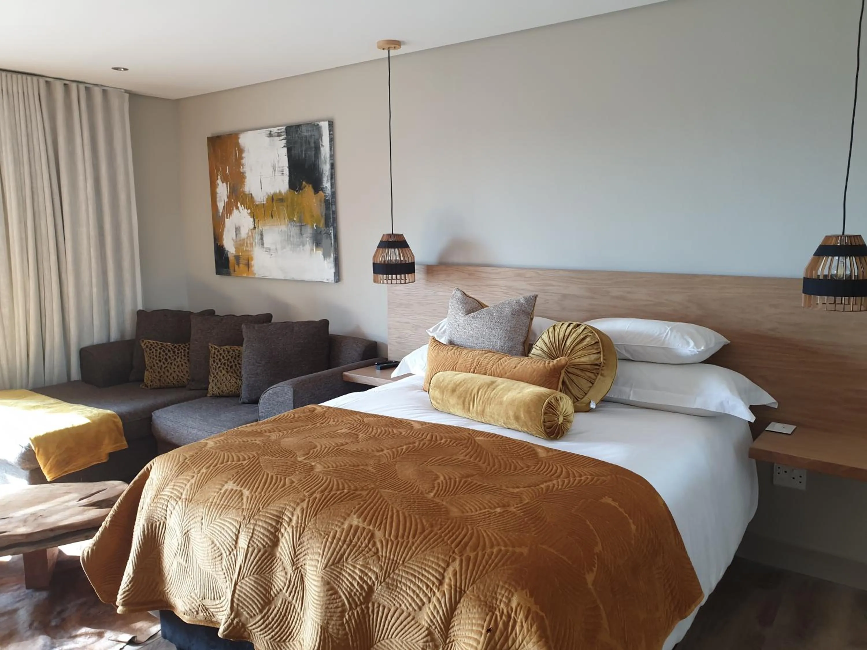 Photo of the whole room, Bed in Vrede Selfcatering