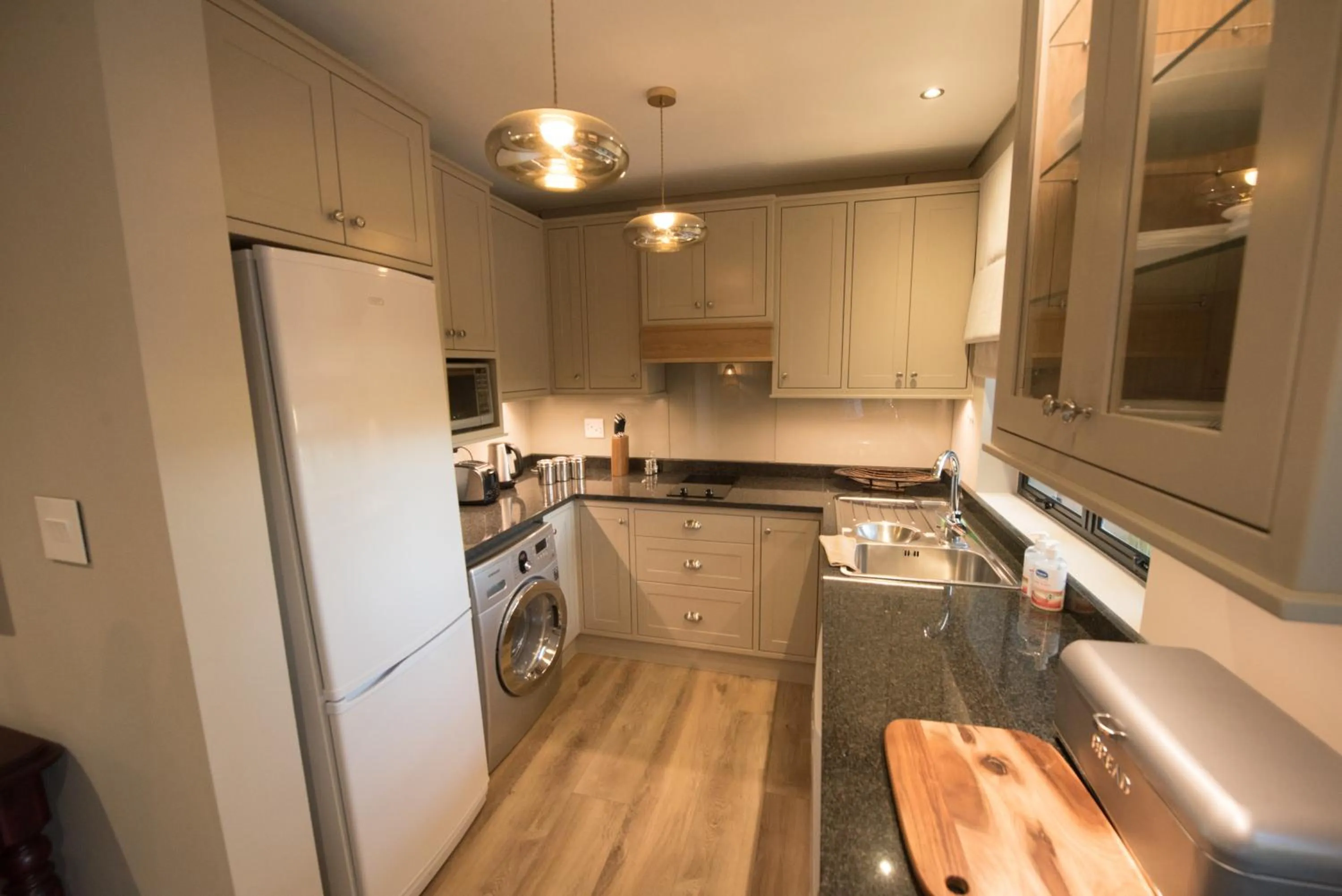 Kitchen or kitchenette in Vrede Selfcatering