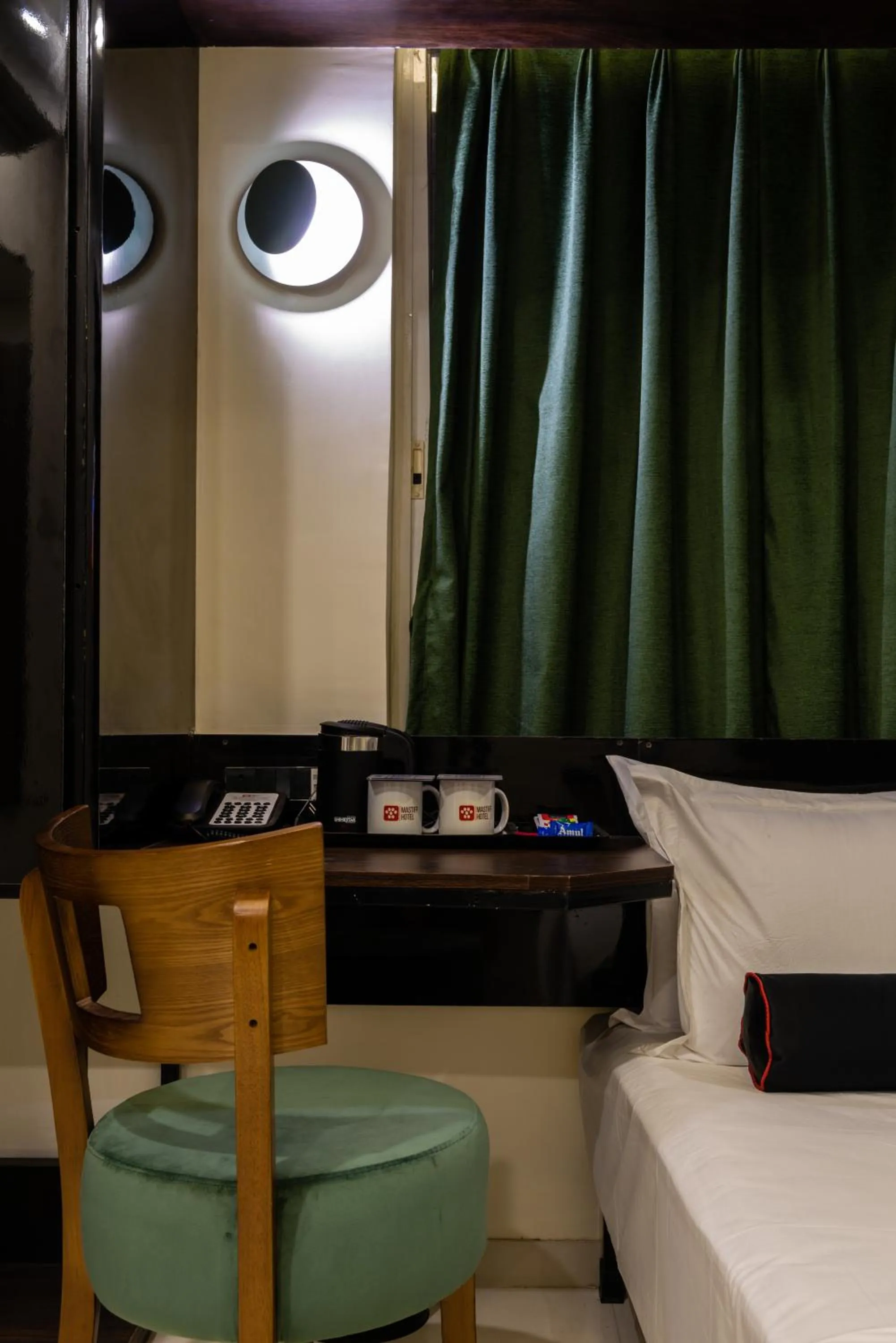 Seating area in Little Mastiff Moshi by OTHPL