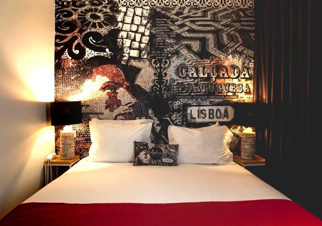 Bedroom, Bed in The ART INN Lisbon