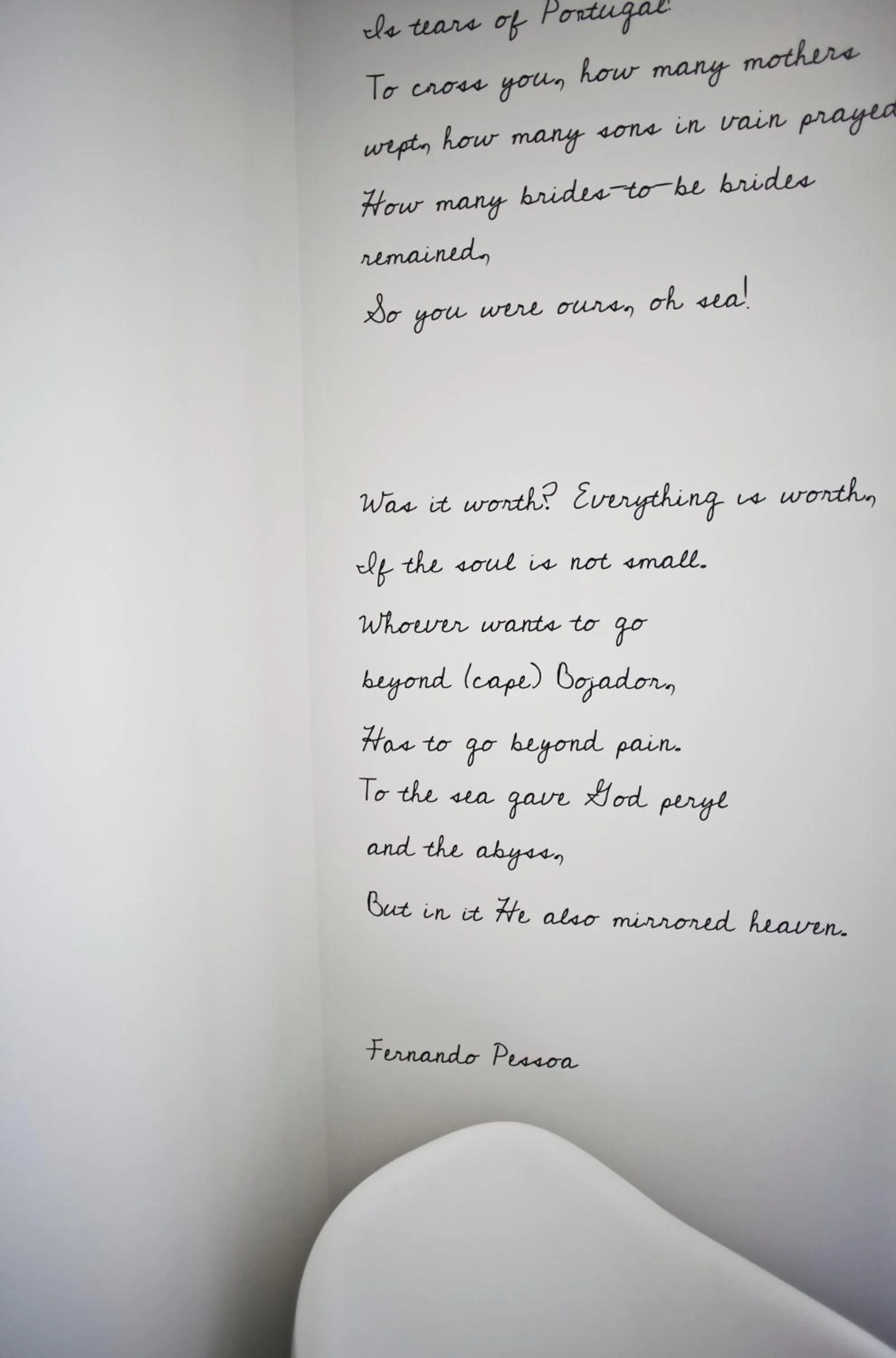 Decorative detail in The ART INN Lisbon