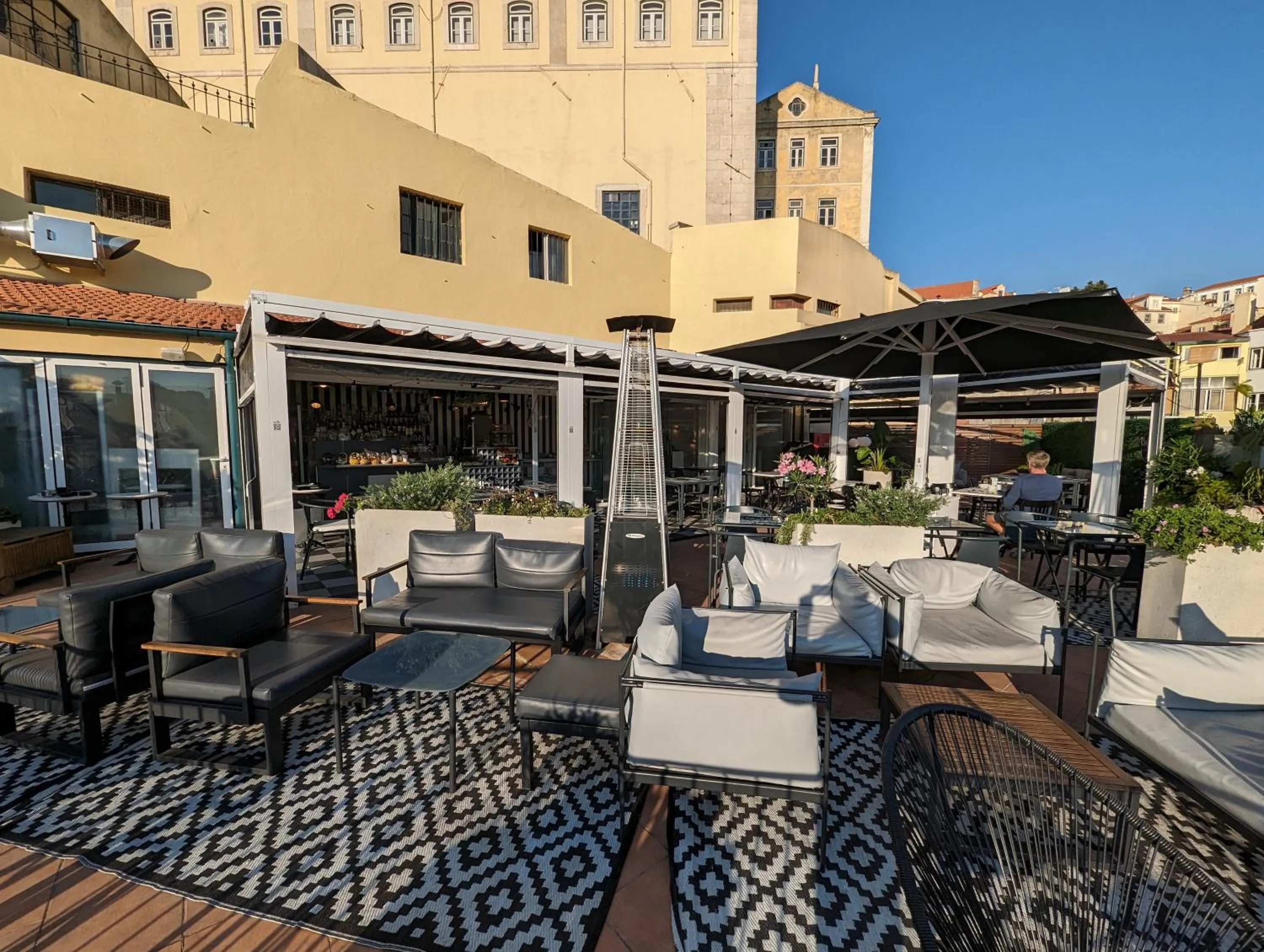 Balcony/Terrace in The ART INN Lisbon