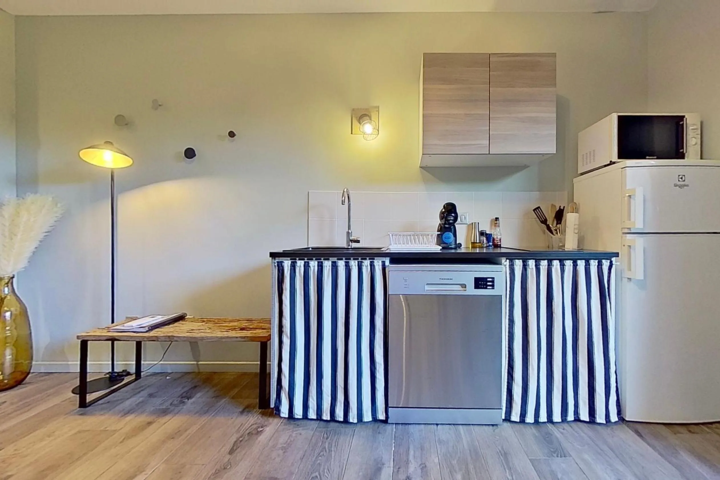 Kitchen or kitchenette in La Villa Dupont d'Avignon