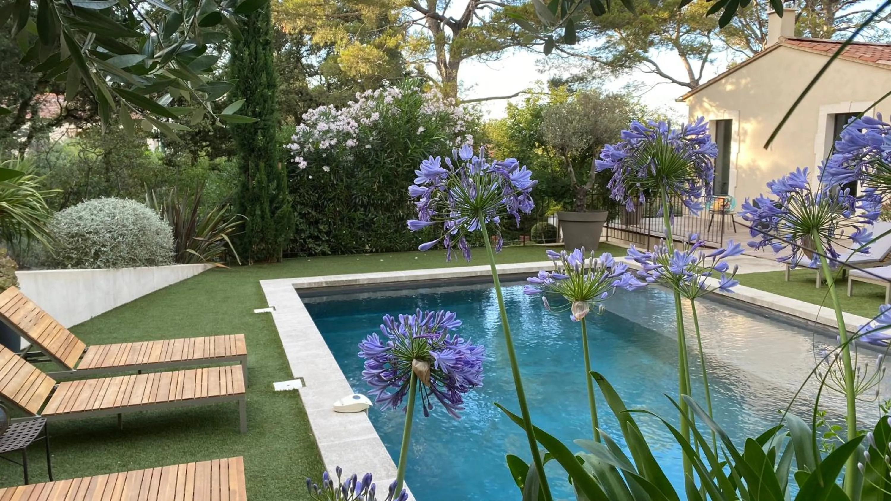 Swimming pool in La Villa Dupont d'Avignon