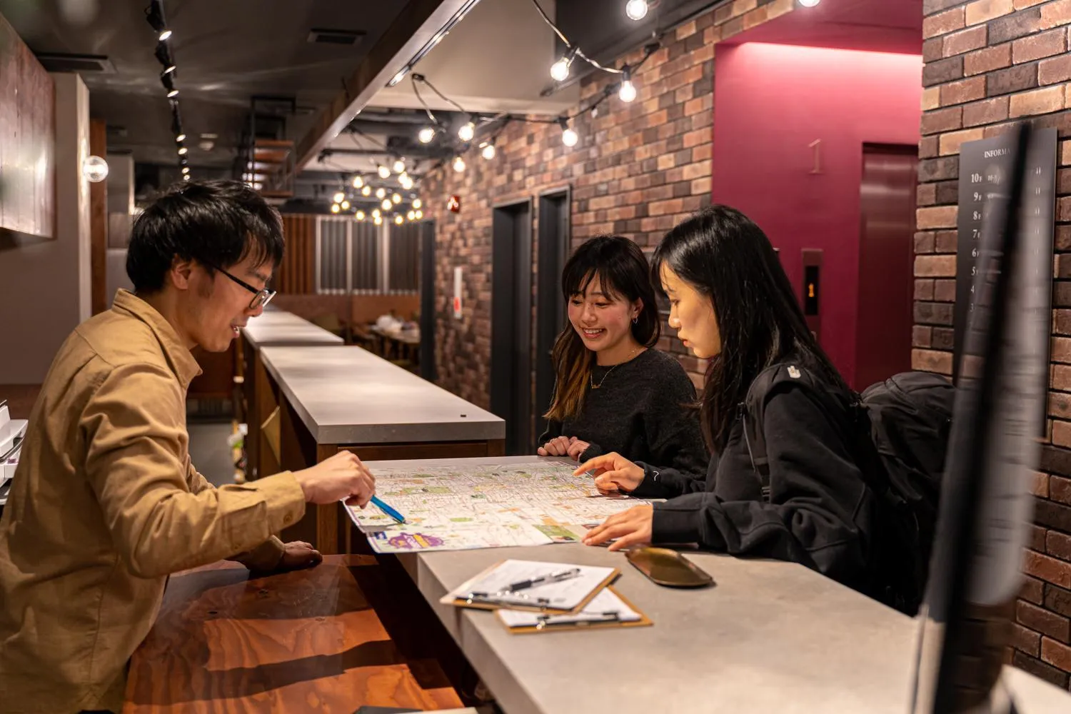 People in Wise Owl Hostels Kyoto