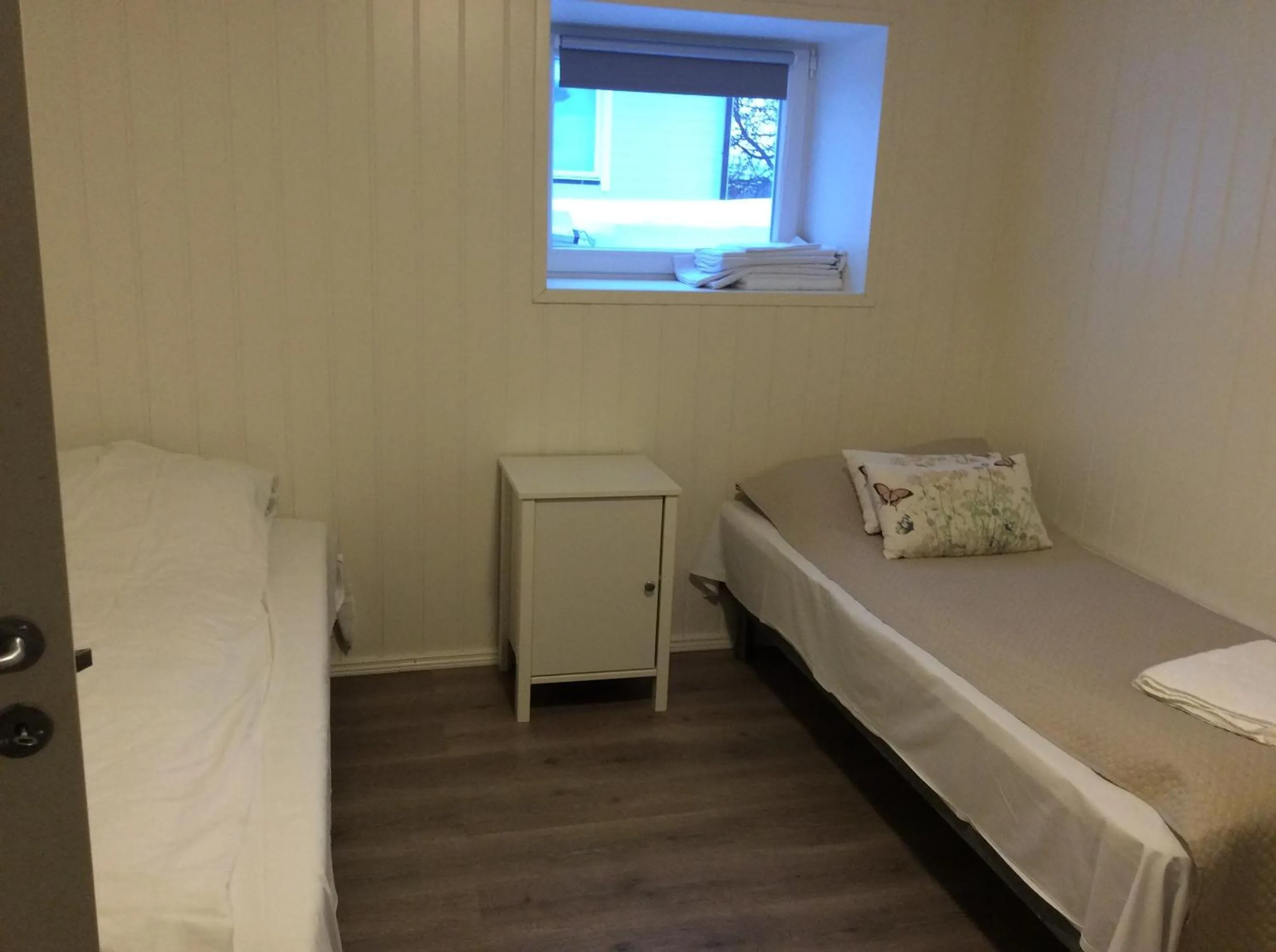 Bed in Barents Hotell