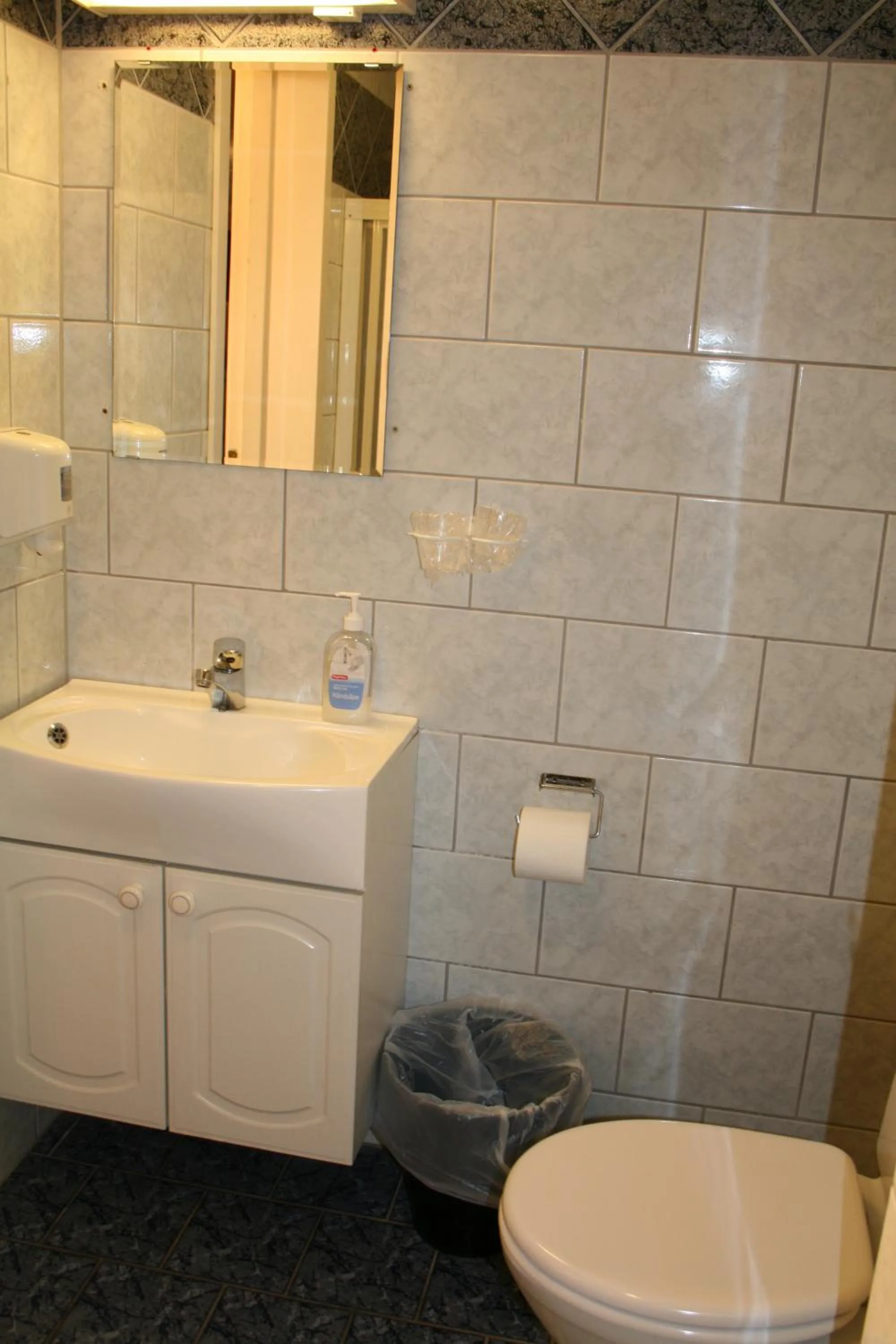 Bathroom in Barents Hotell