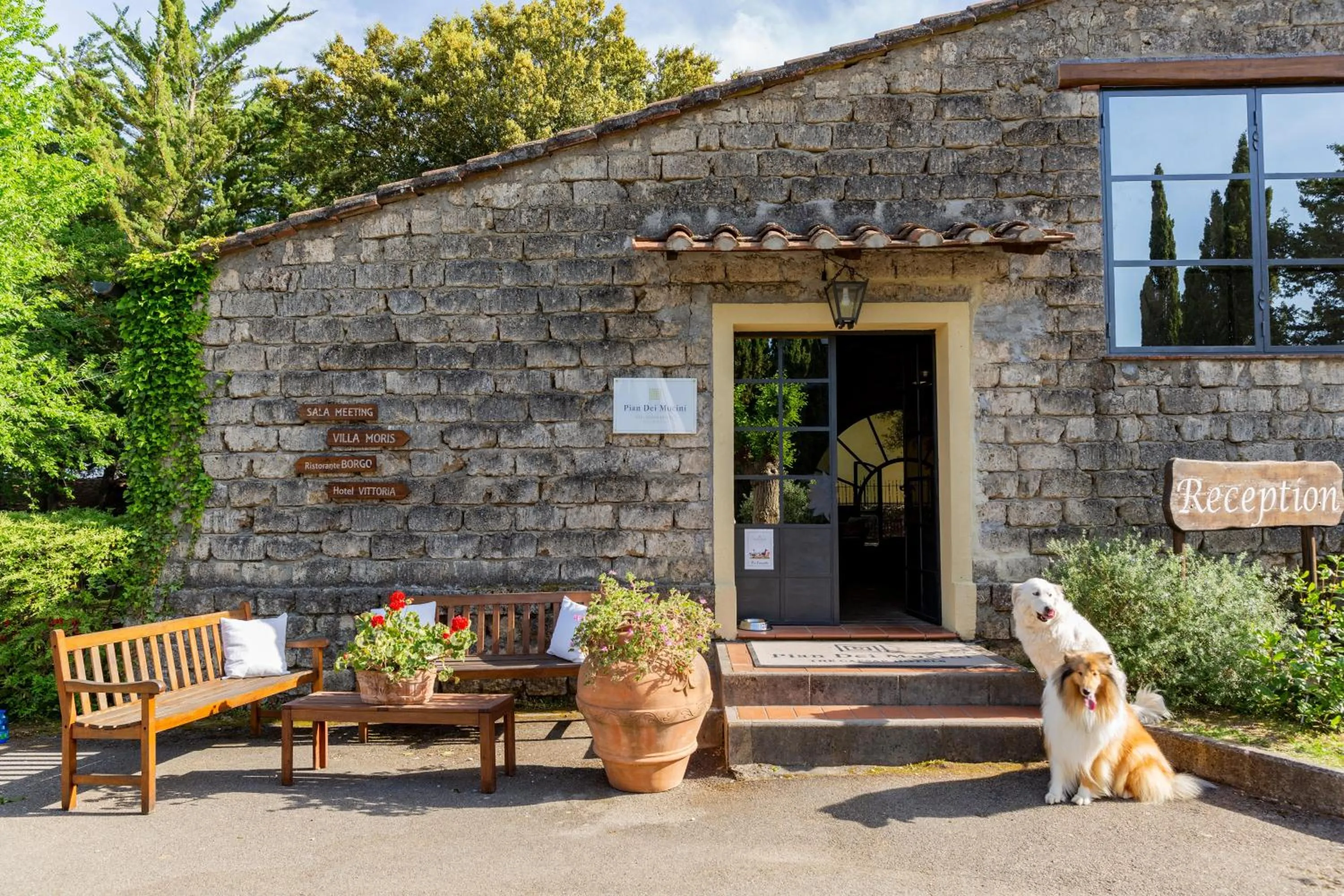 Lobby or reception in Pian Dei Mucini Resort