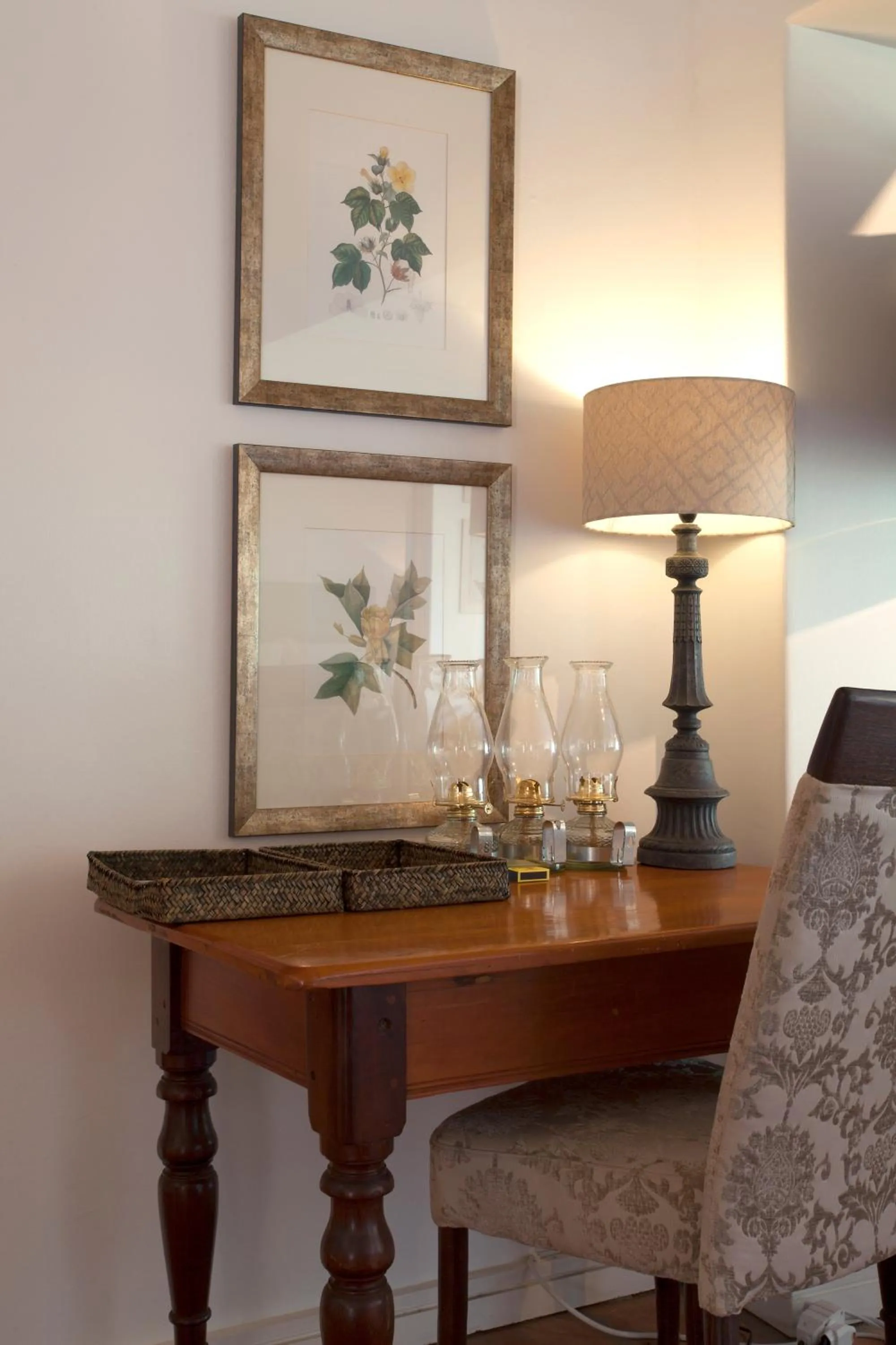 Decorative detail in Klein Welmoed Luxury Guest House