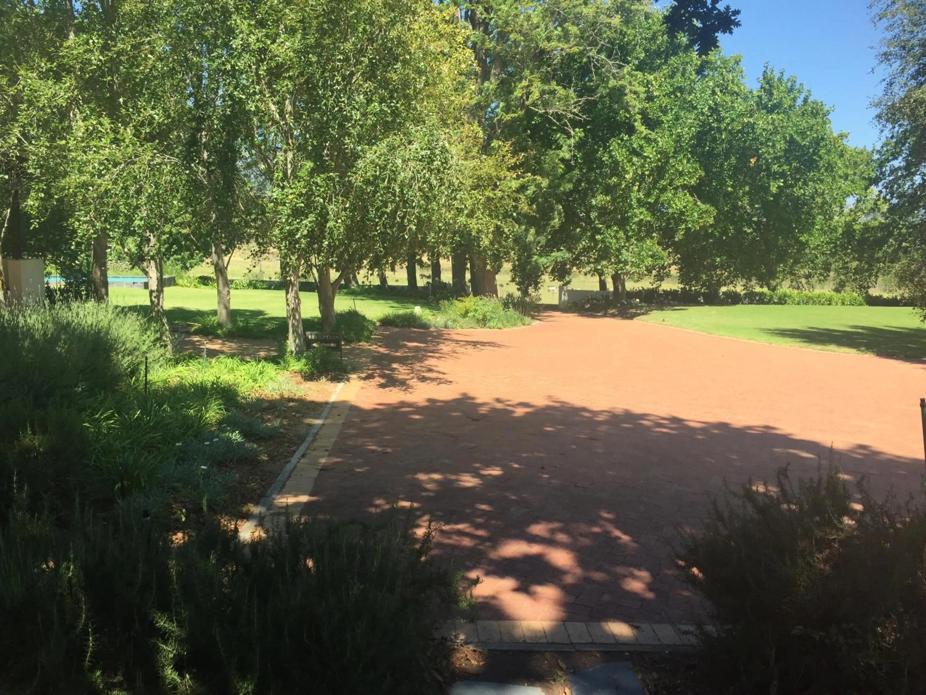 Parking in Klein Welmoed Luxury Guest House