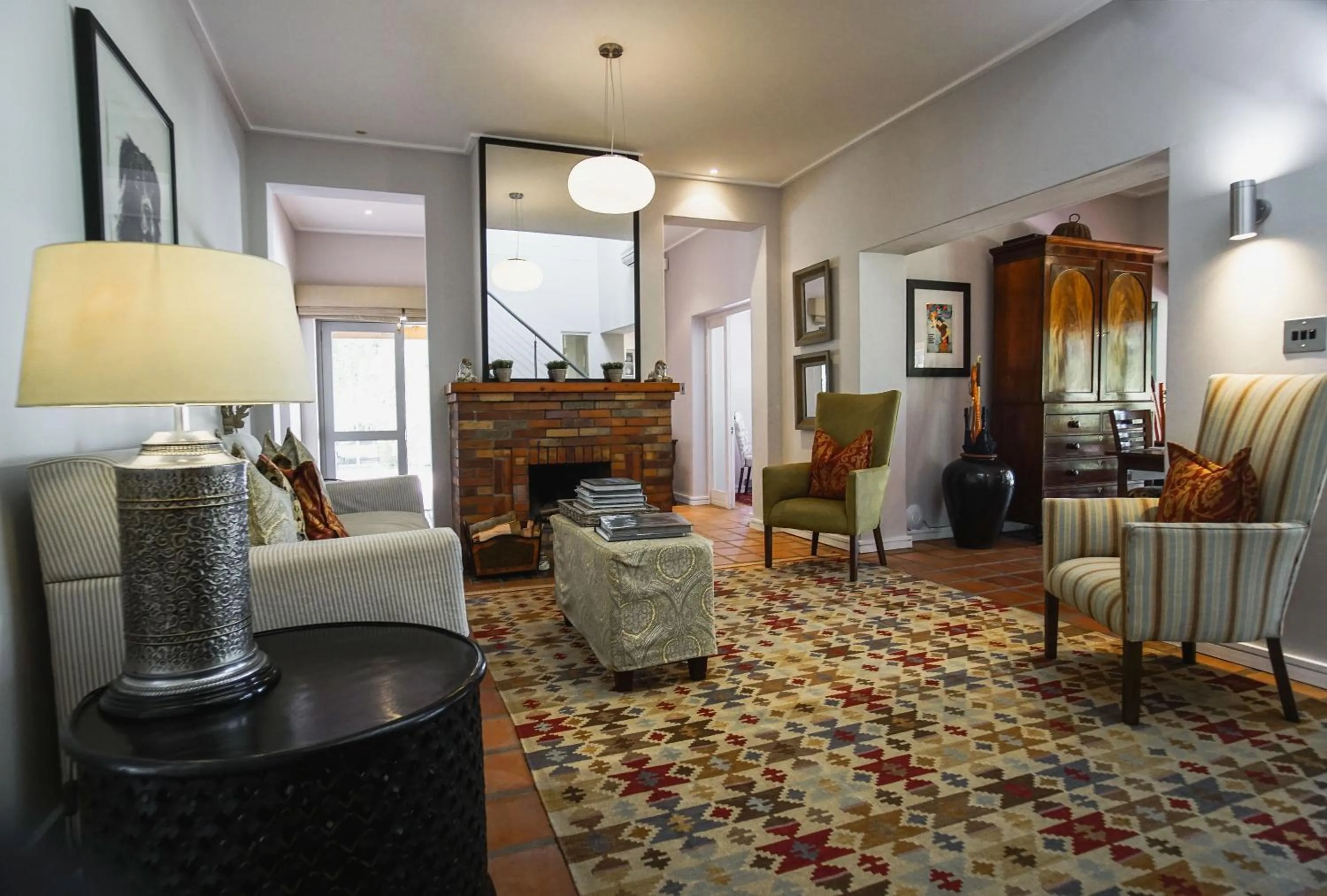 Decorative detail in Klein Welmoed Luxury Guest House