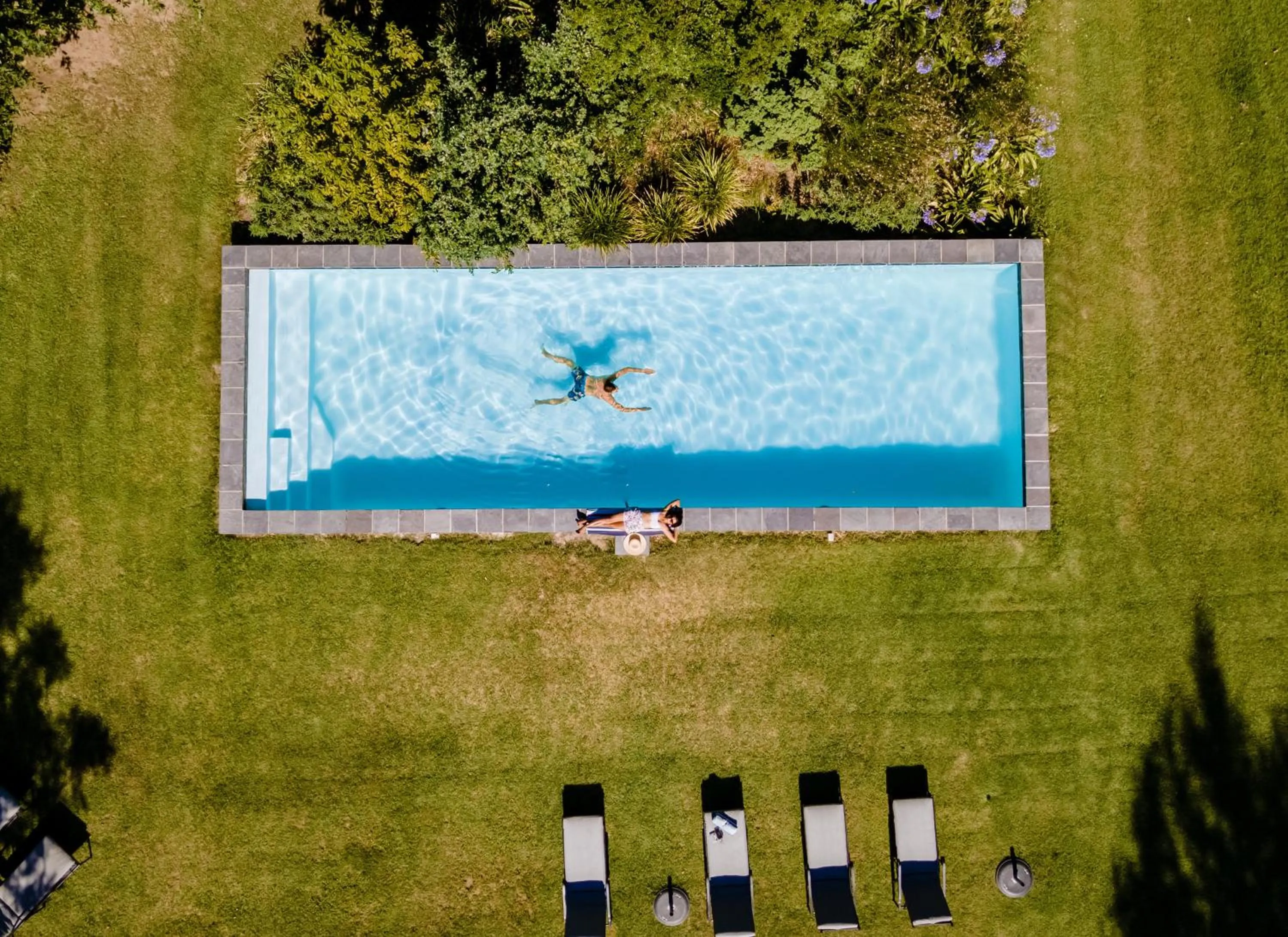 Swimming pool in Klein Welmoed Luxury Guest House