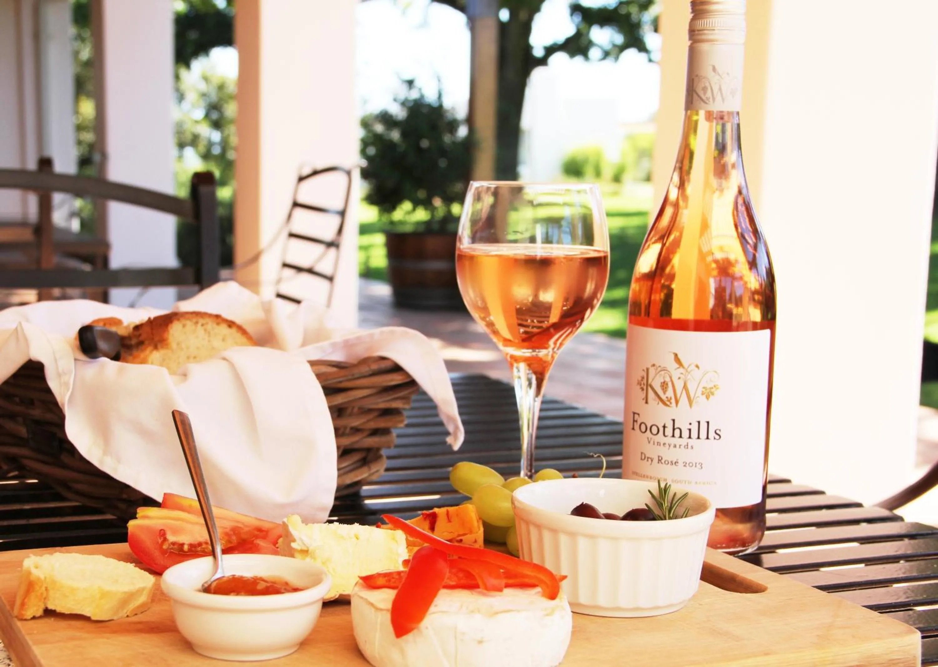 Patio in Klein Welmoed Luxury Guest House