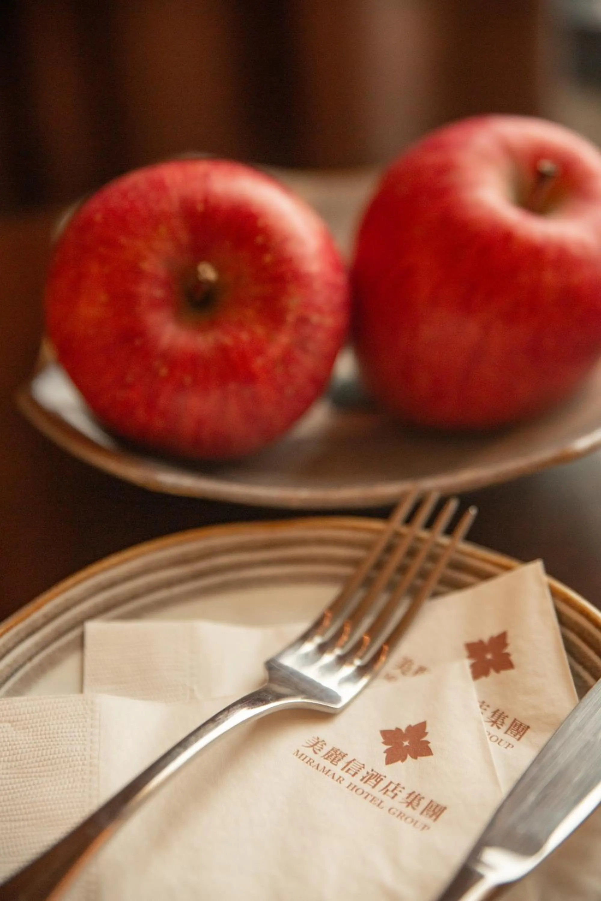 Food and drinks in Miramar Garden Taipei