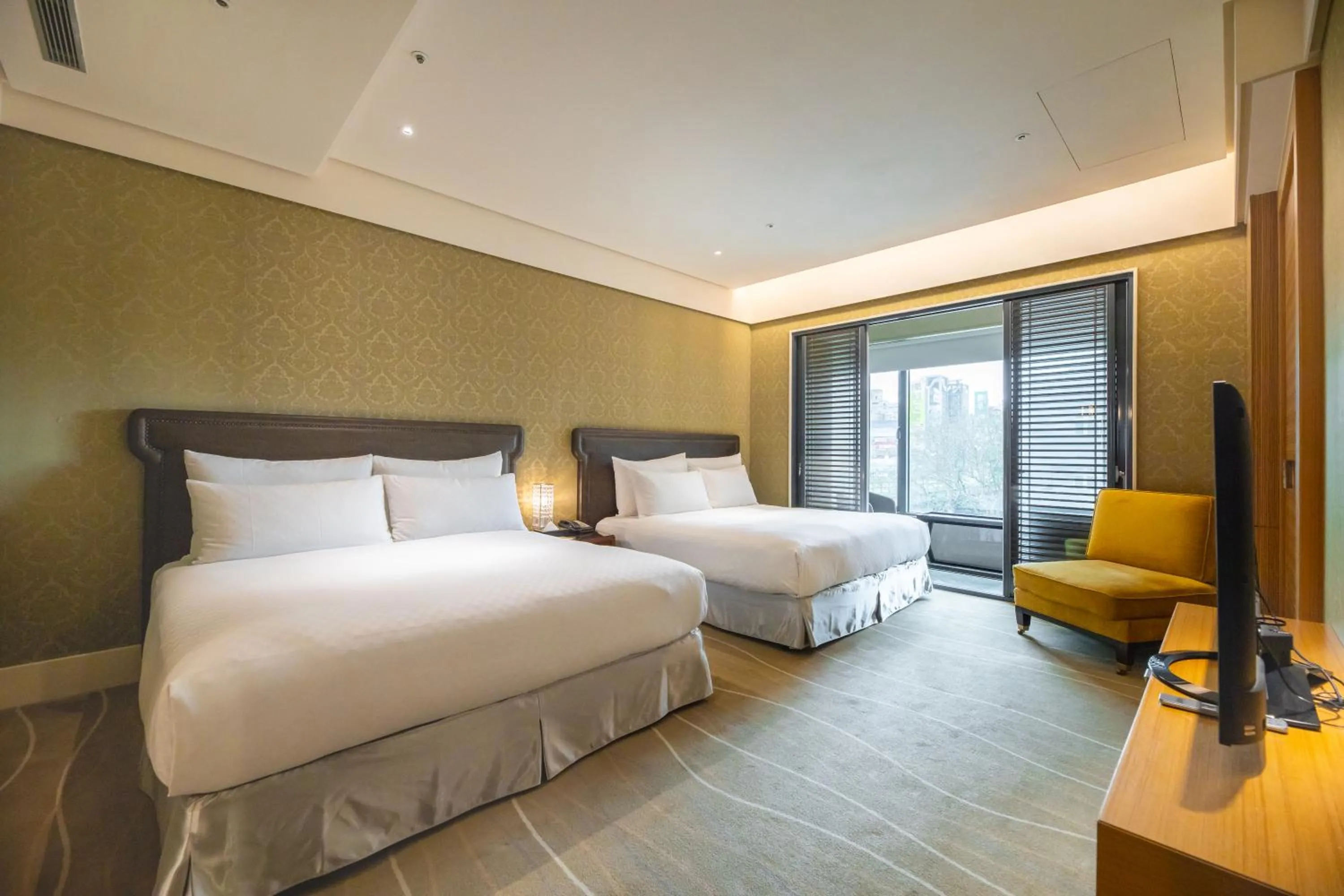 Bedroom, Bed in Miramar Garden Taipei