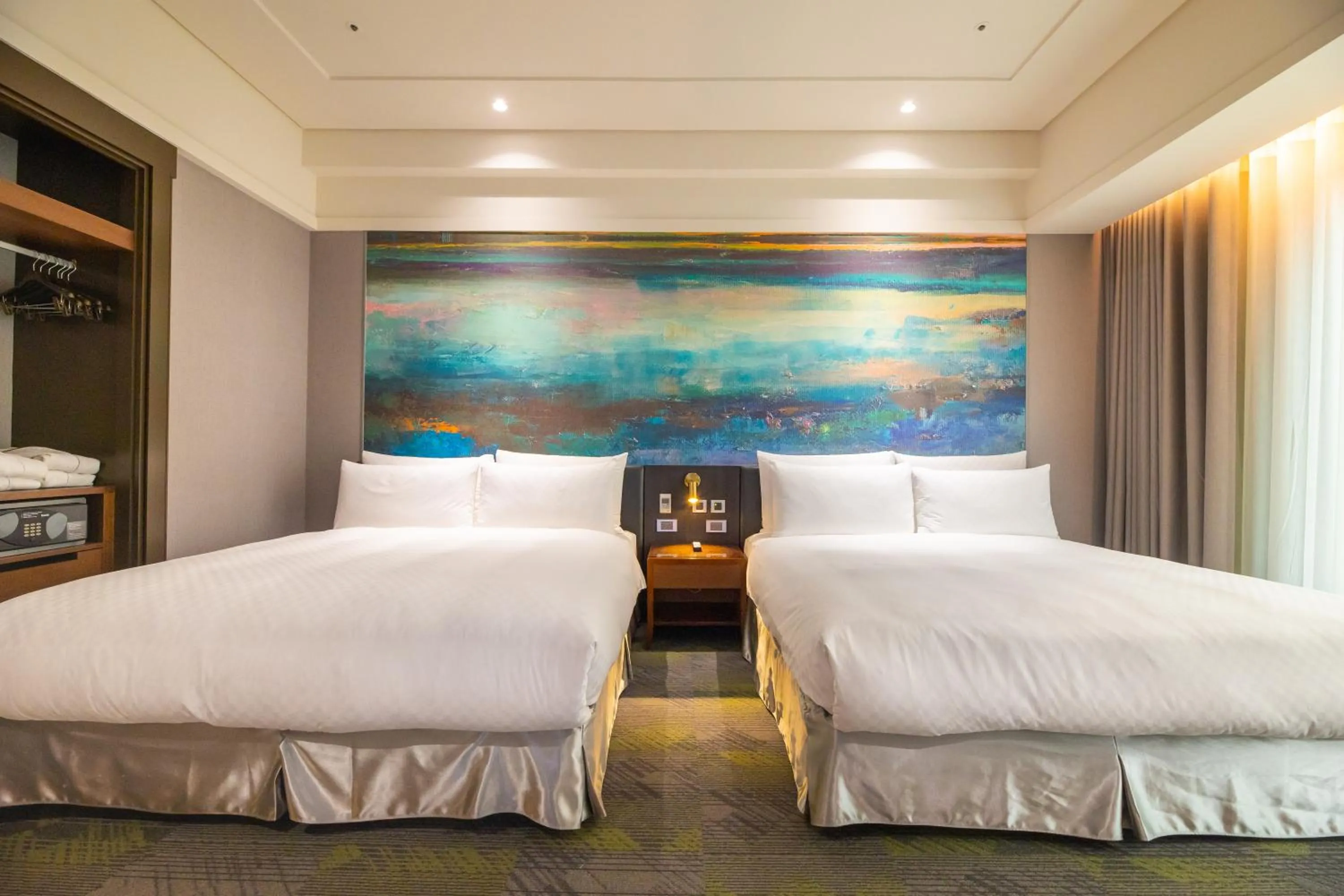 On site, Bed in Miramar Garden Taipei