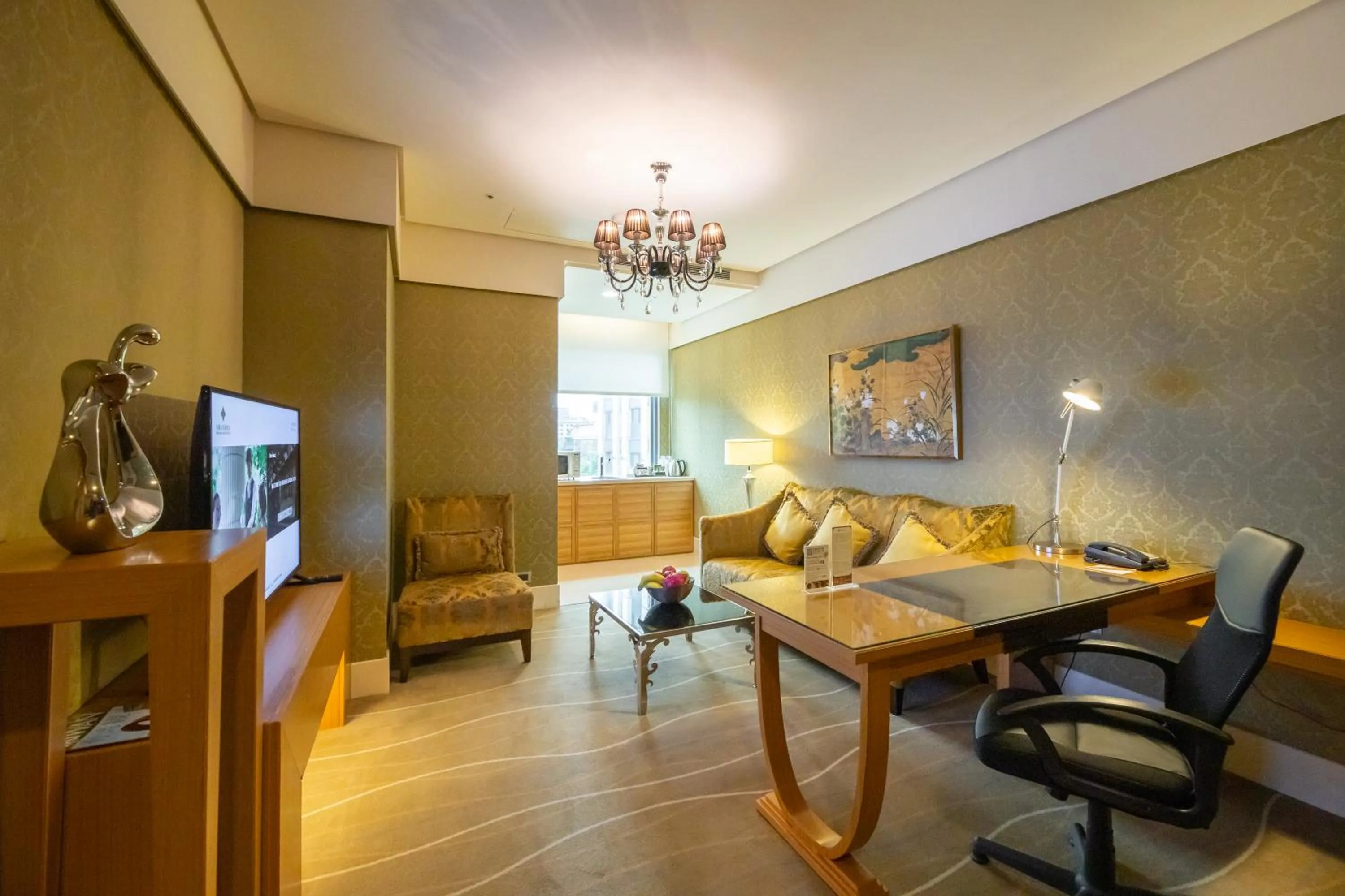 Living room in Miramar Garden Taipei