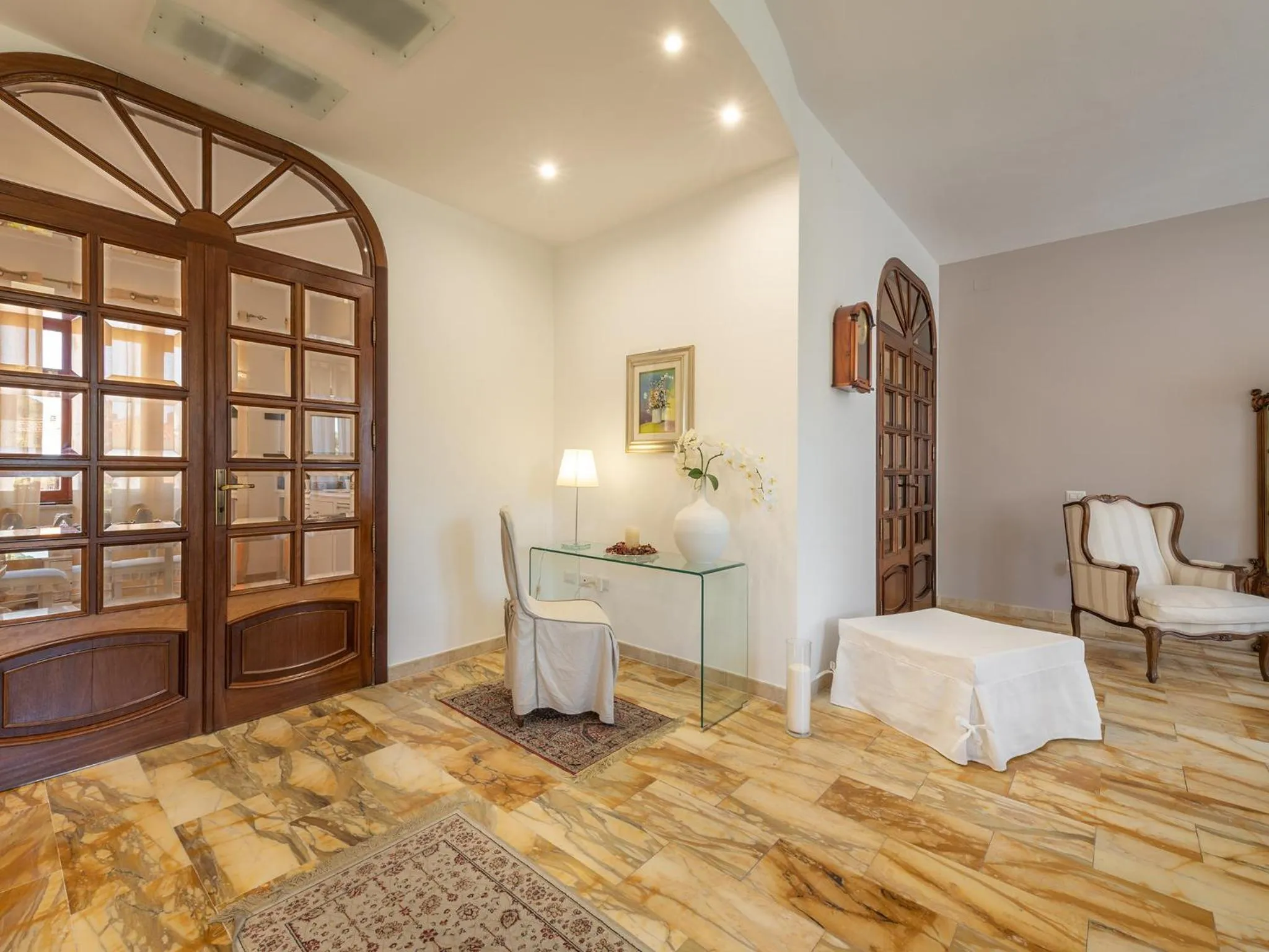 Living room in Villa Iole