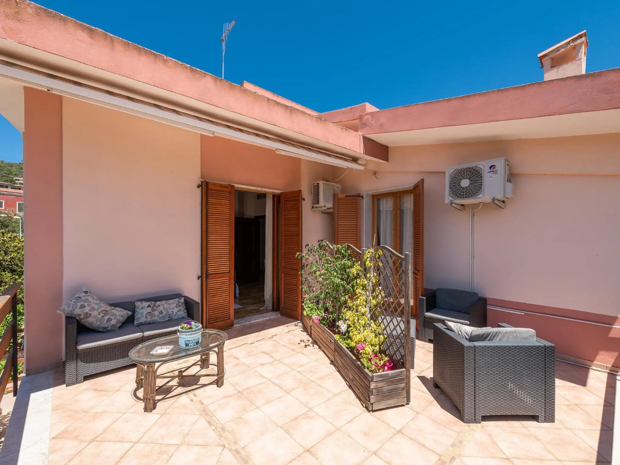 Balcony/Terrace in Villa Iole