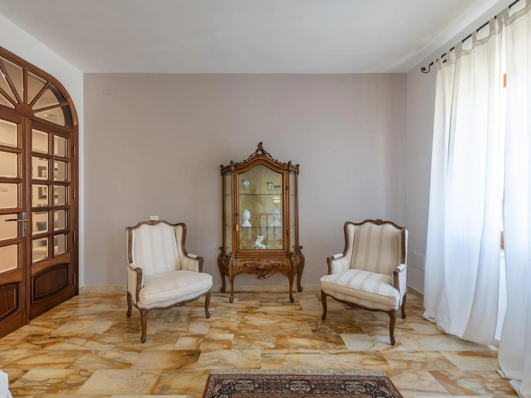 Living room in Villa Iole