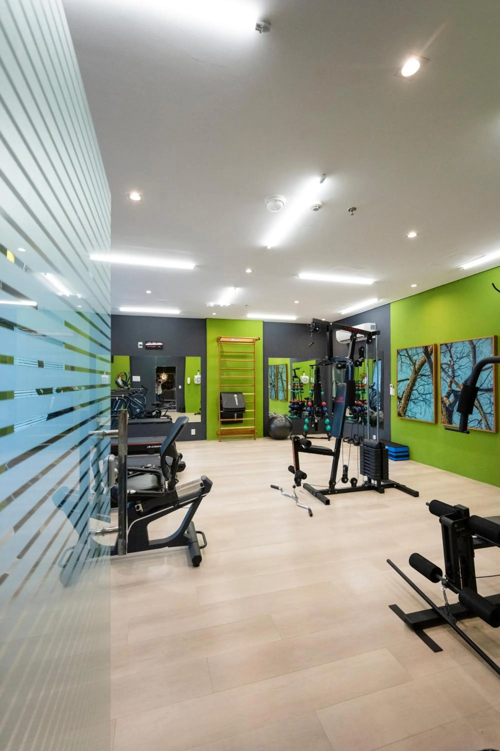 Fitness centre/facilities in Villa Park Hotel Recife