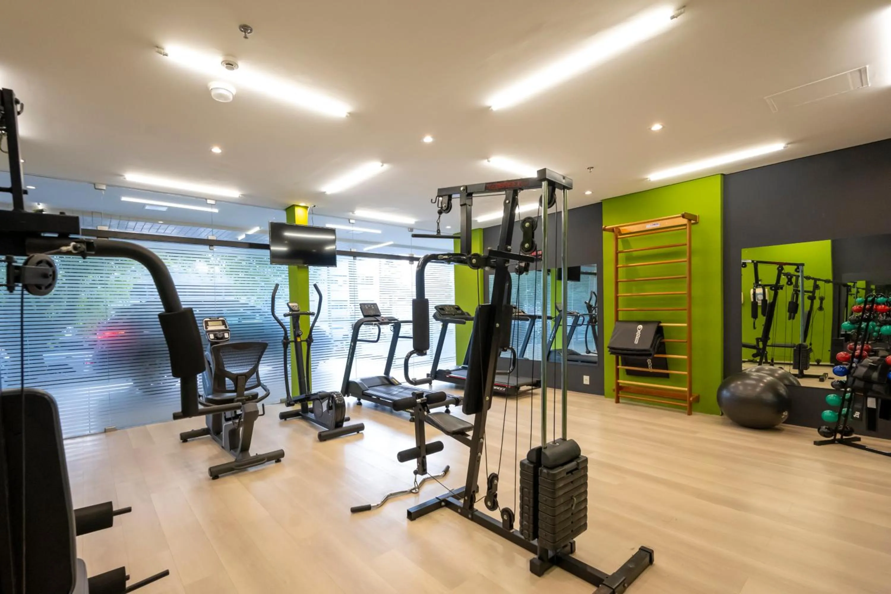 Fitness centre/facilities in Villa Park Hotel Recife