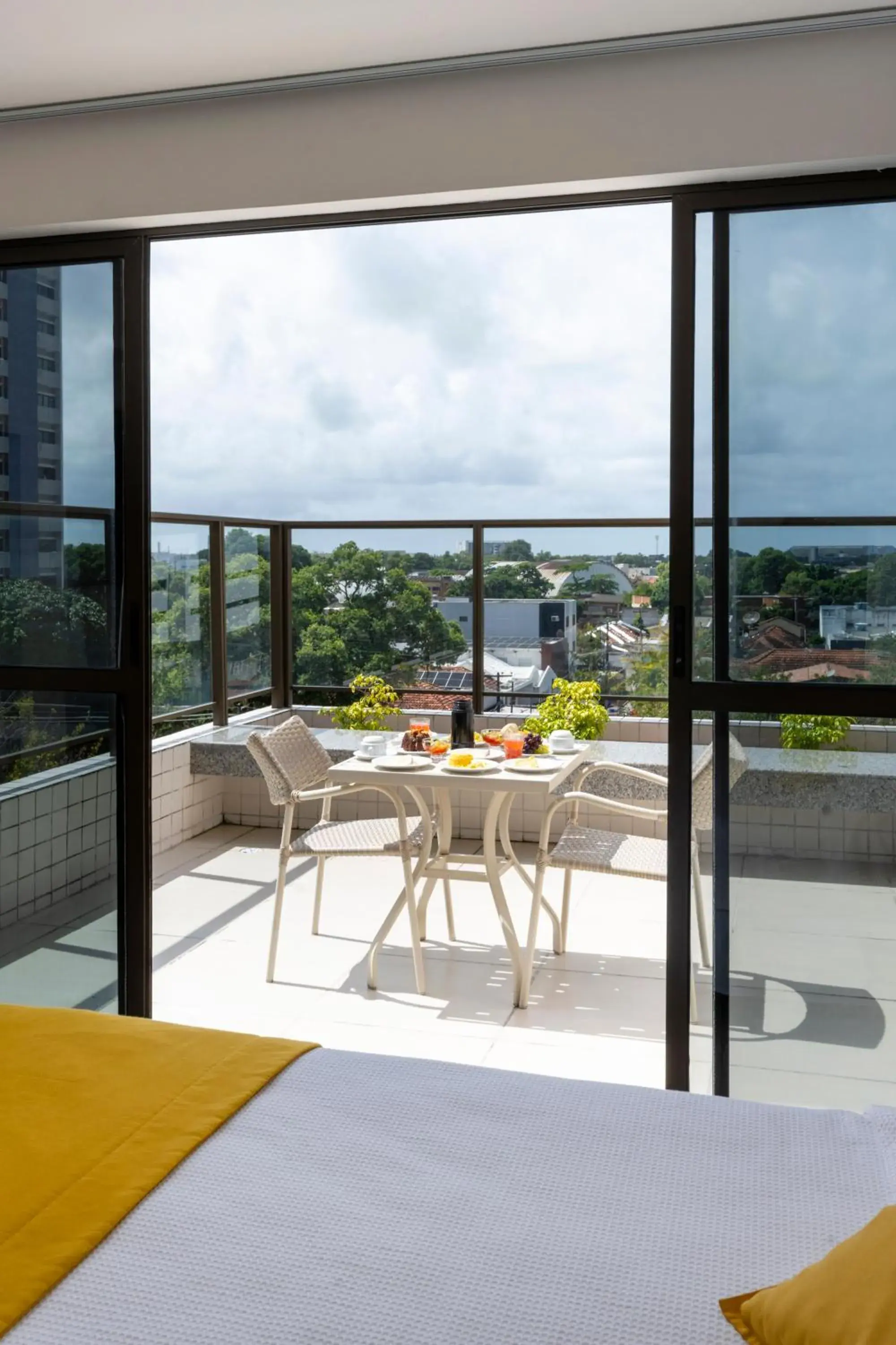 Patio, Bed in Villa Park Hotel Recife Patio, Bed in Villa Park Hotel Recife