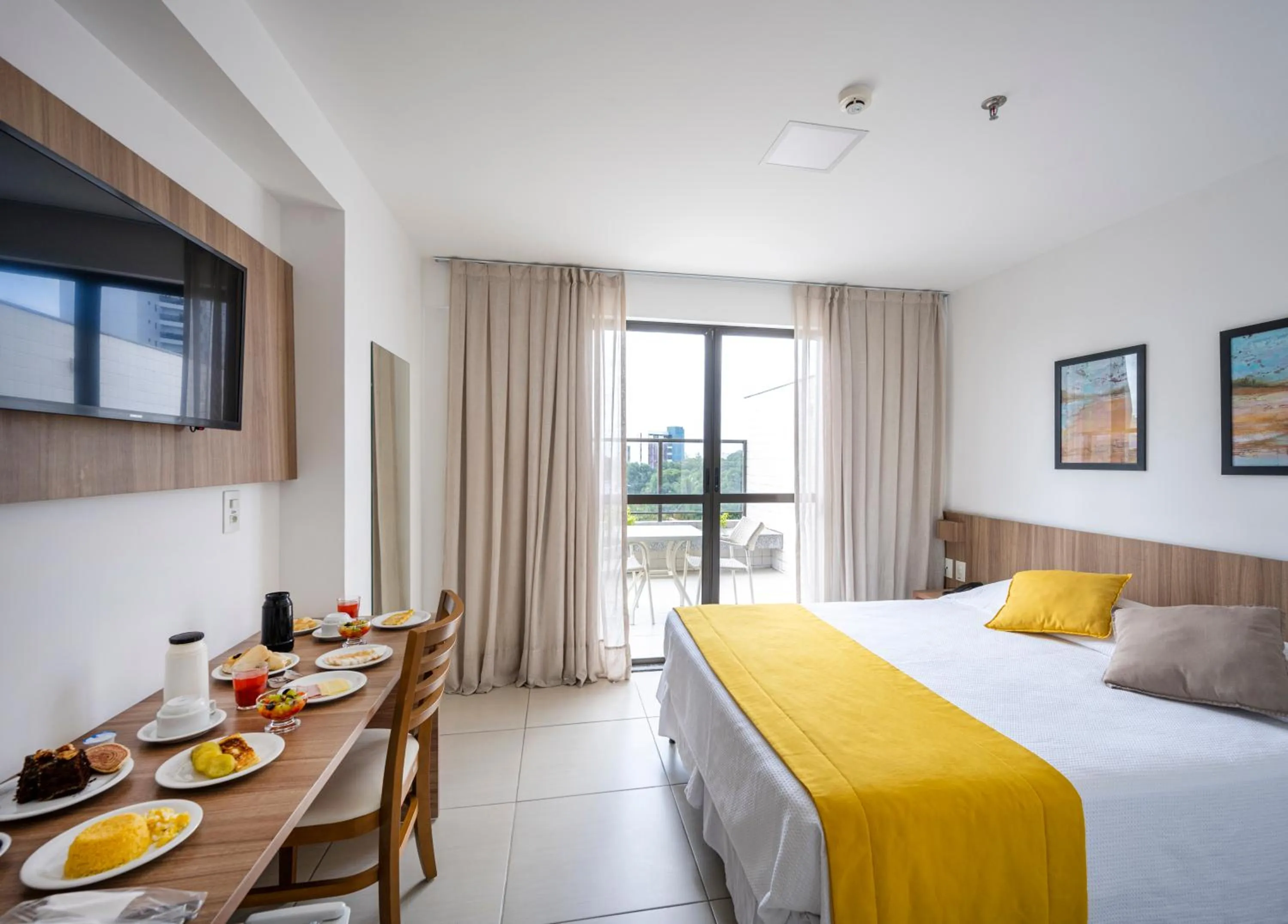 Bed in Villa Park Hotel Recife