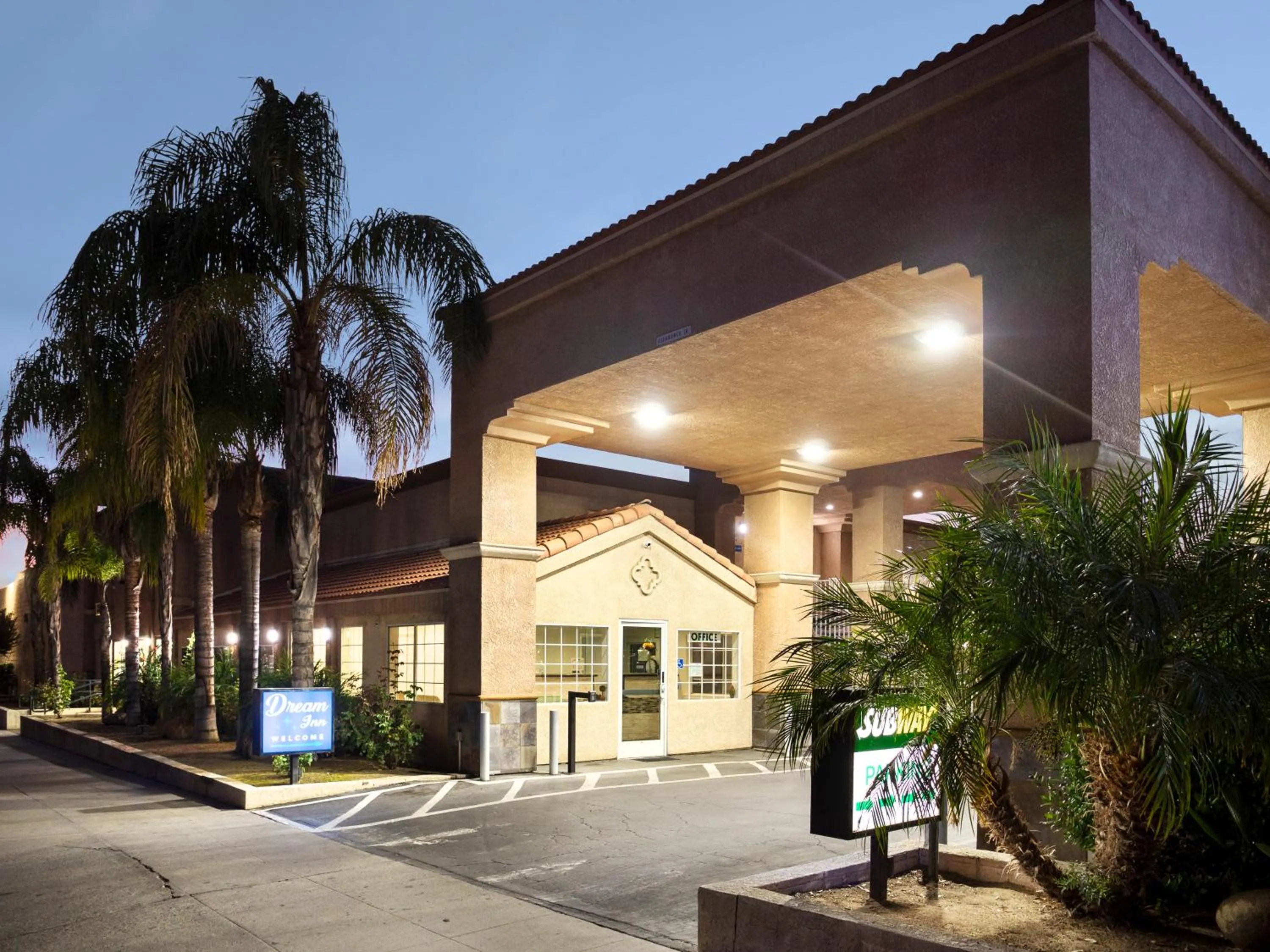 Property building in Dream Inn