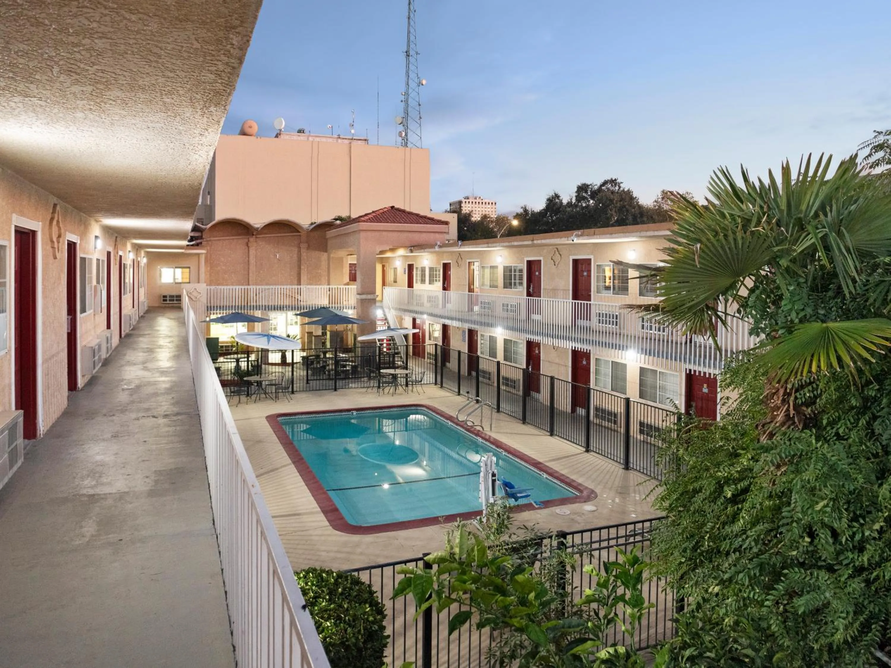 Property building in Dream Inn