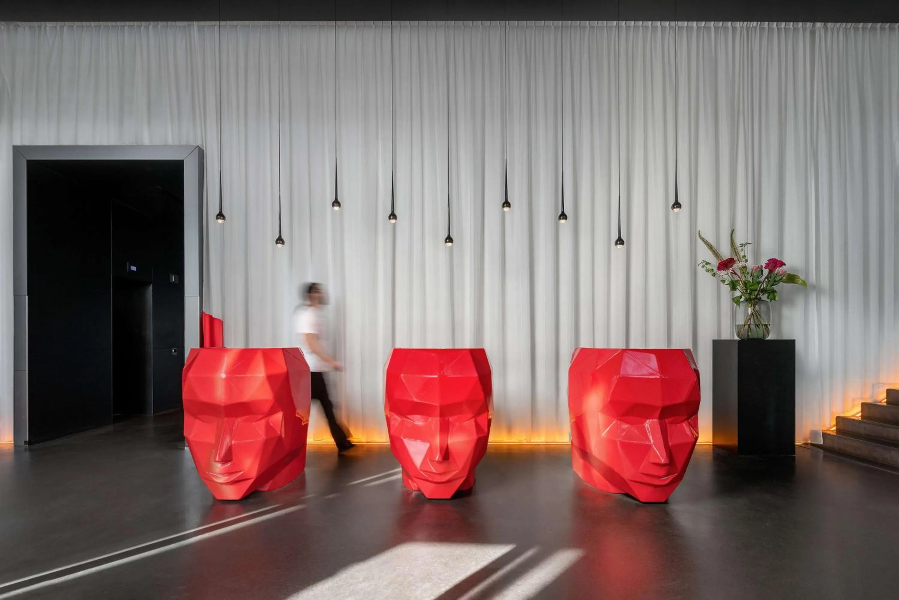 Lobby or reception in art'otel amsterdam, Powered by Radisson Hotels