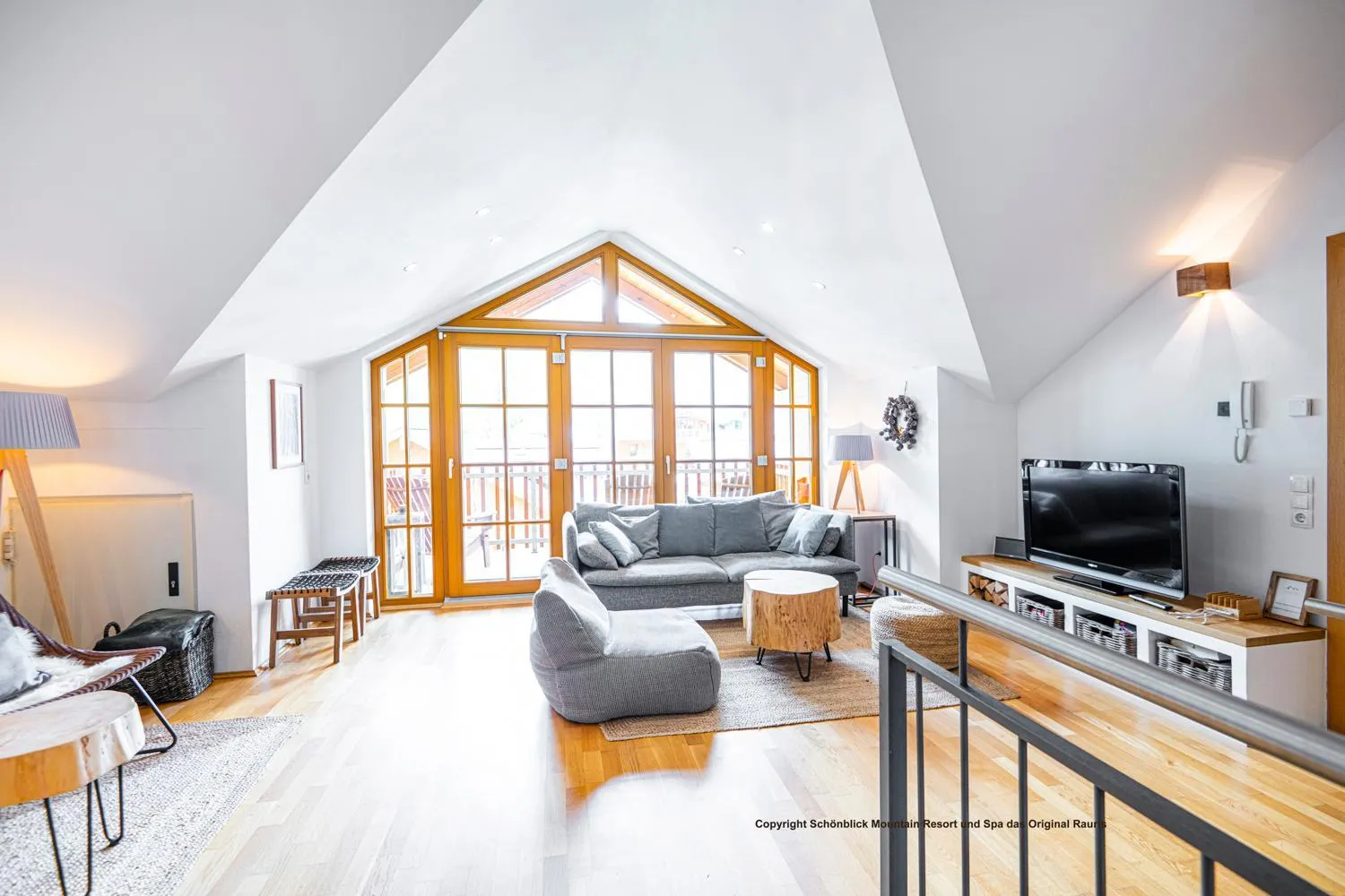 Living room in Schönblick Mountain Resort & Spa - Das Original!