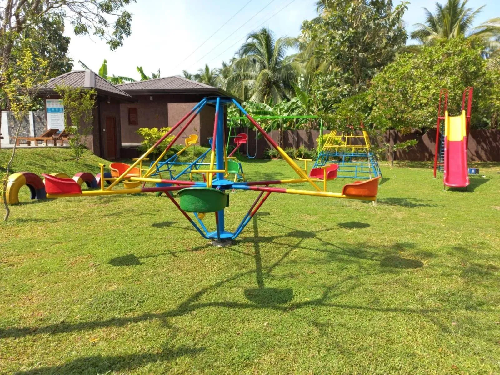 Children play ground in Doola River Edge