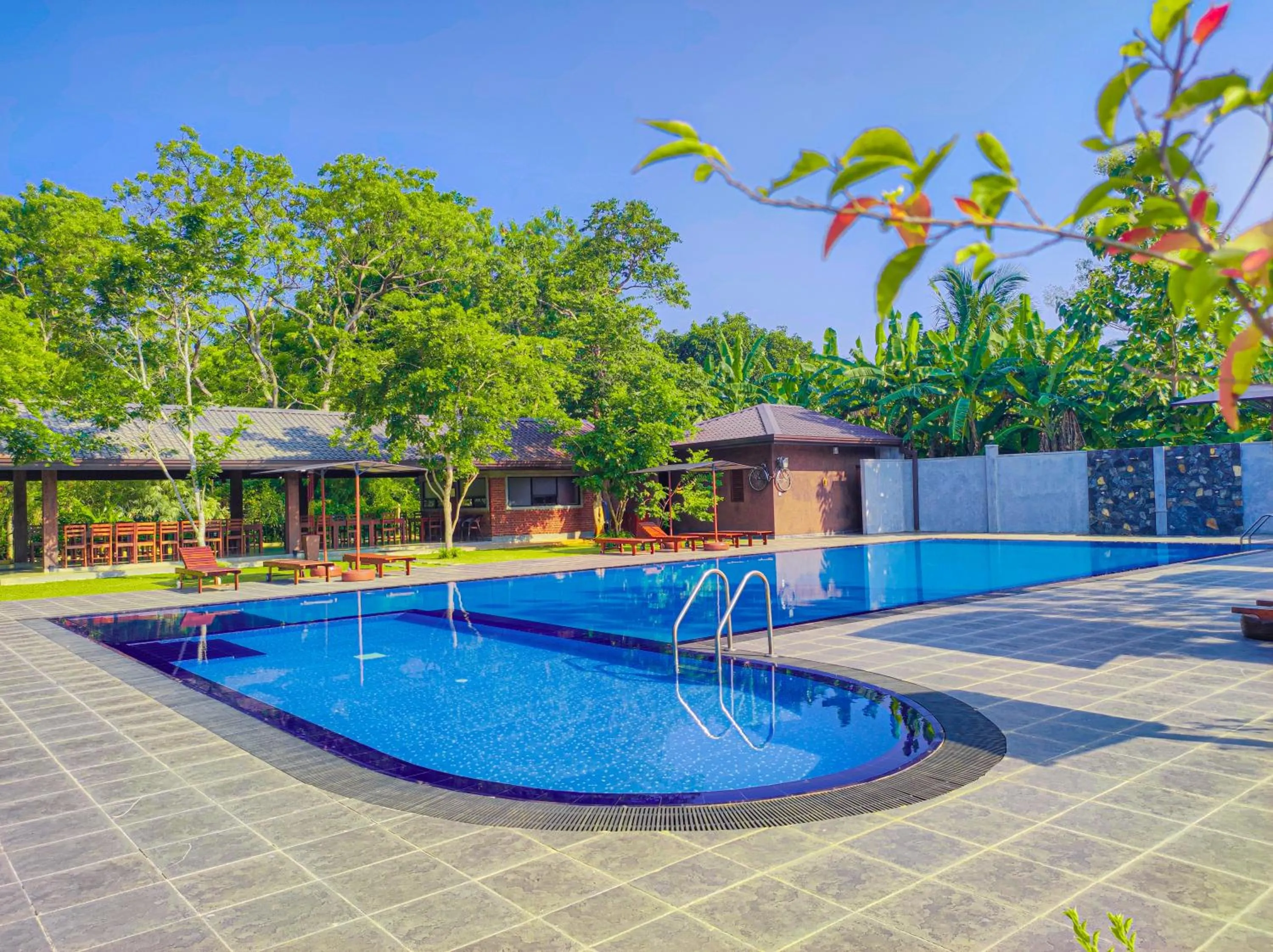 Pool view in Doola River Edge