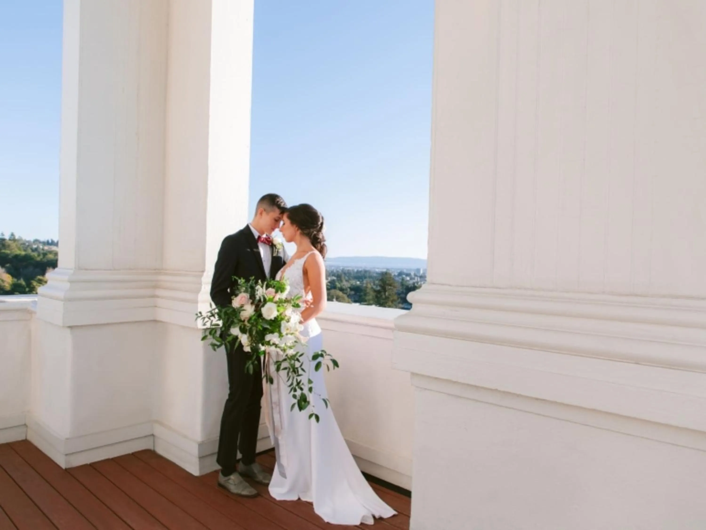 wedding in Claremont Resort & Club