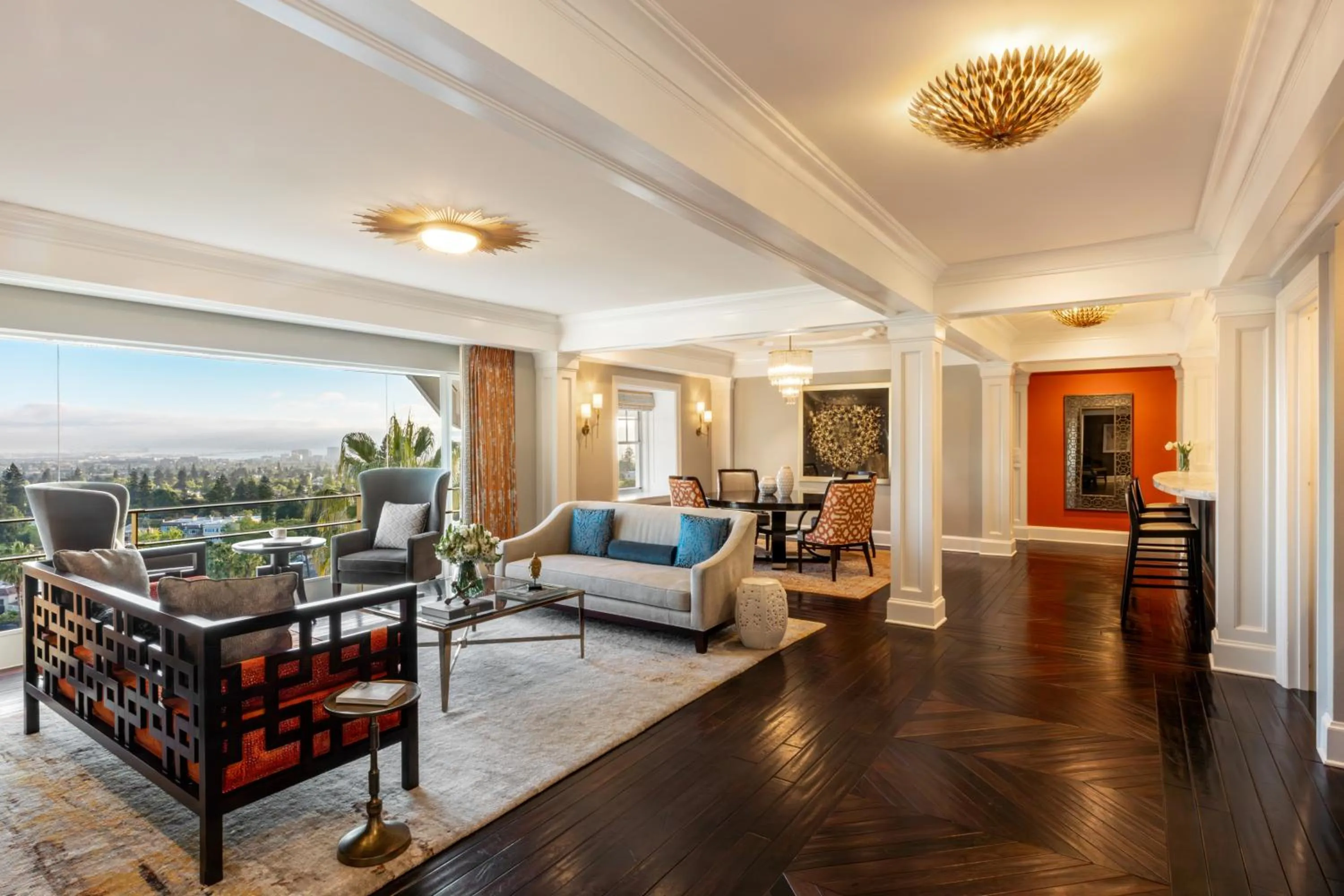 Living room in Claremont Resort & Club