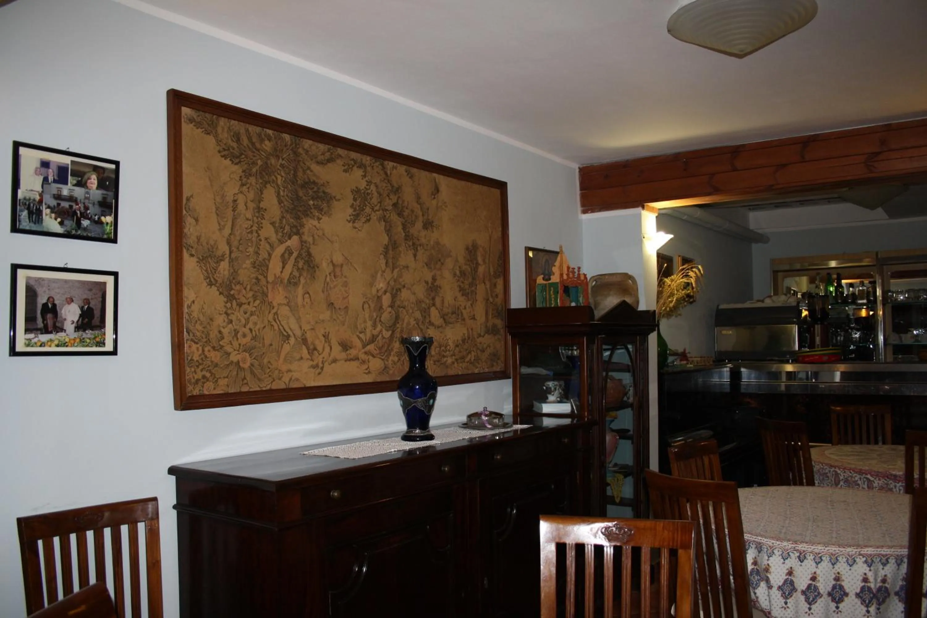 Communal lounge/ TV room in Hotel Edelweiss