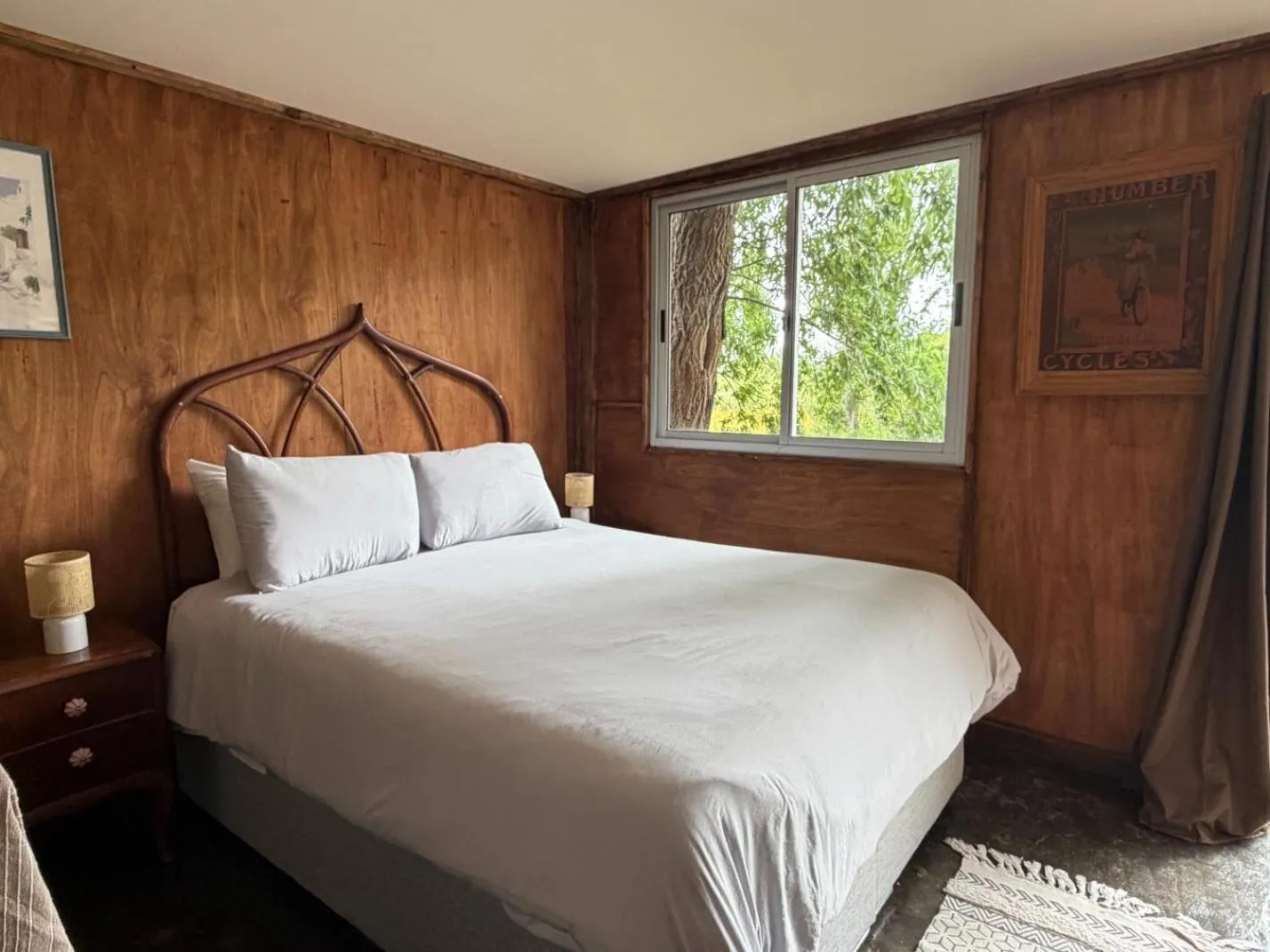 Bed in Cabañas en el Bosque a 5 minutos del mar - Estancia CH
