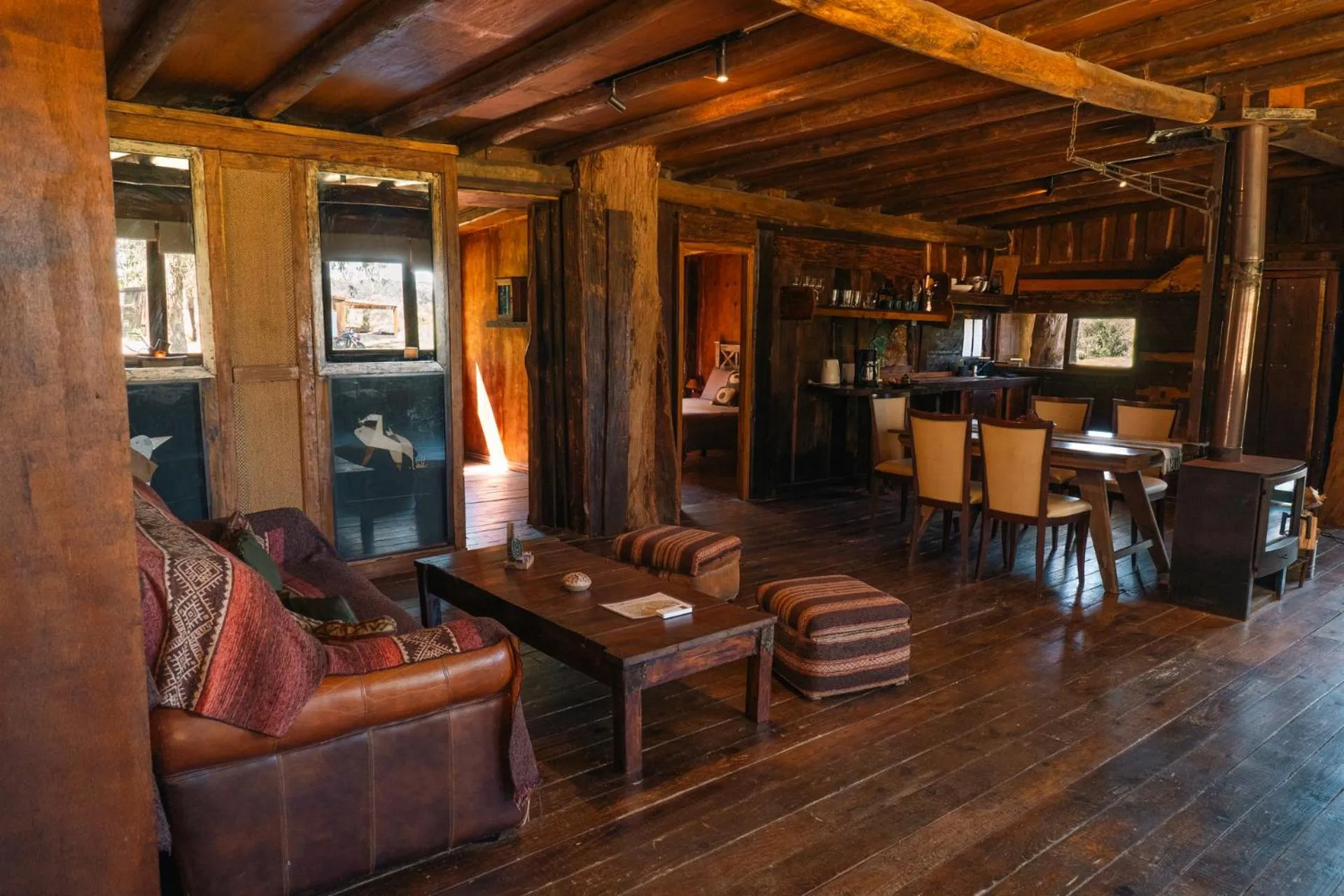 Living room in Cabañas en el Bosque a 5 minutos del mar - Estancia CH