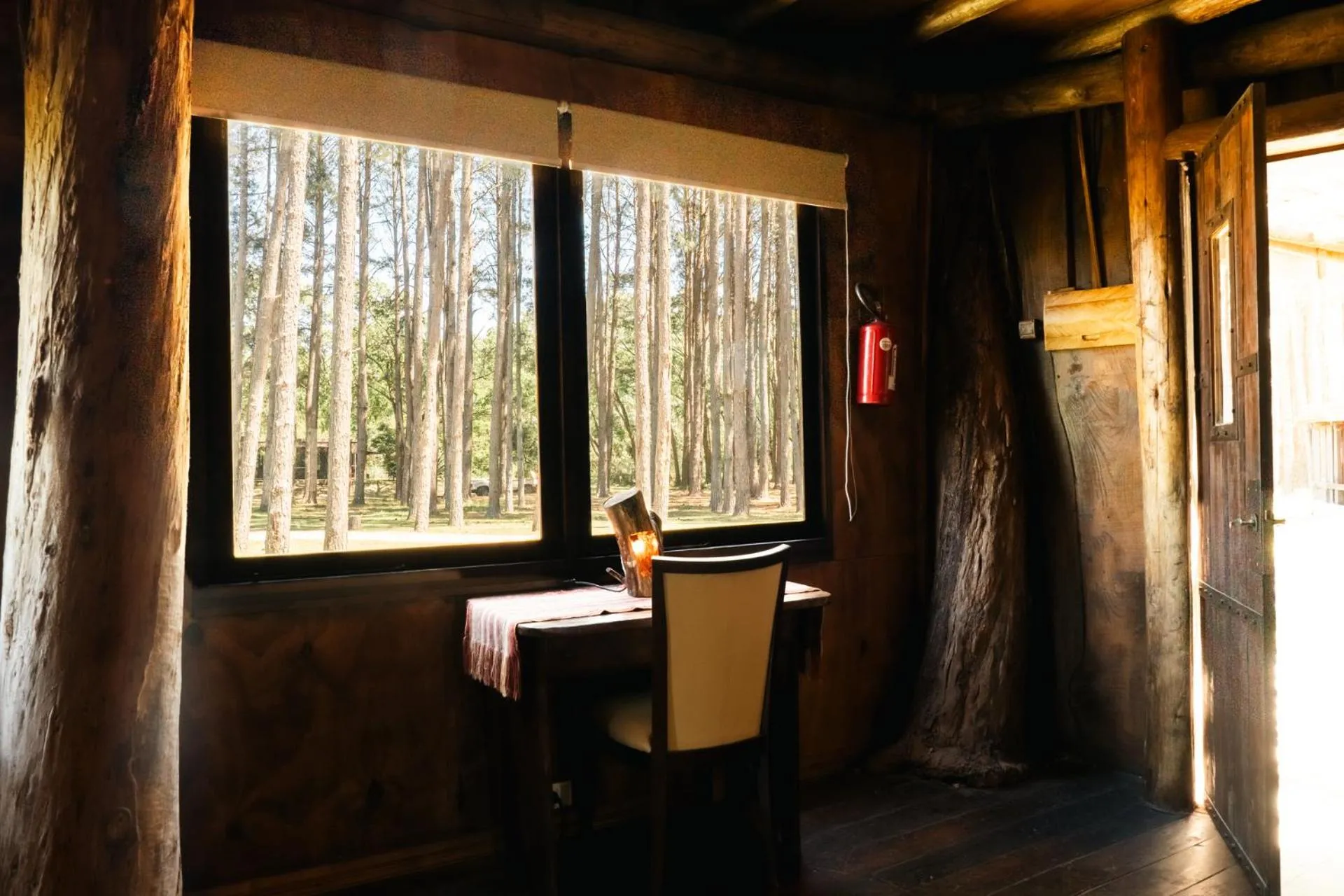 Seating area in Cabañas en el Bosque a 5 minutos del mar - Estancia CH