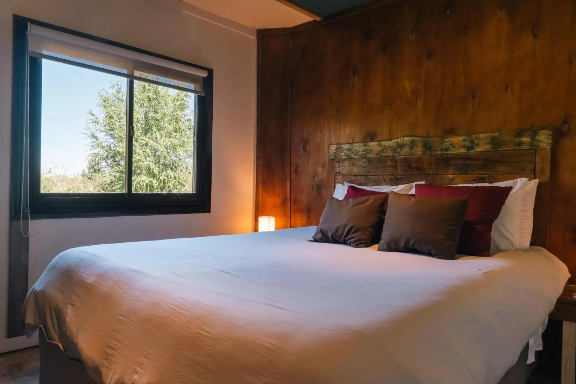 Bedroom, Bed in Cabañas en el Bosque a 5 minutos del mar - Estancia CH