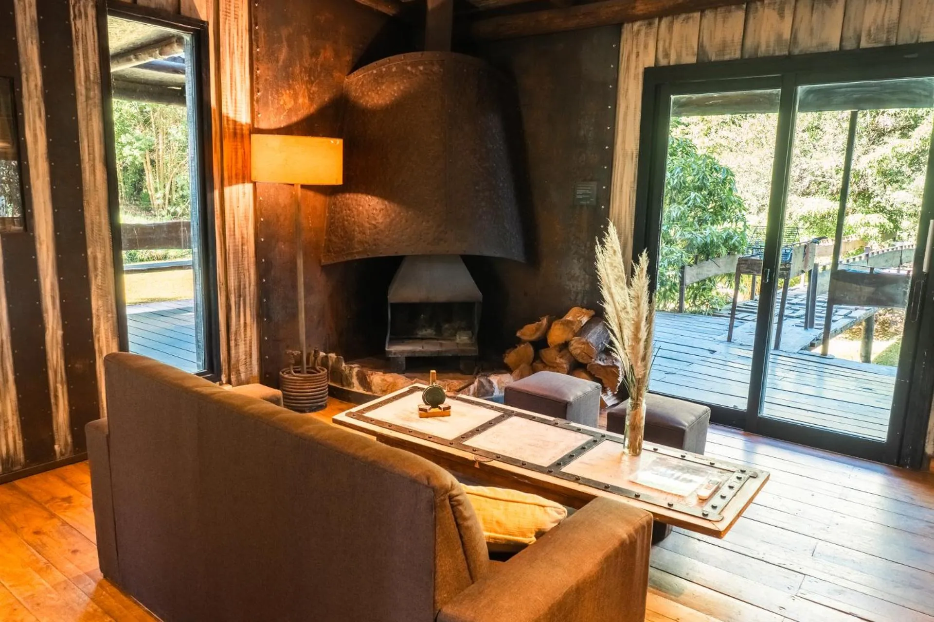 Living room in Cabañas en el Bosque a 5 minutos del mar - Estancia CH