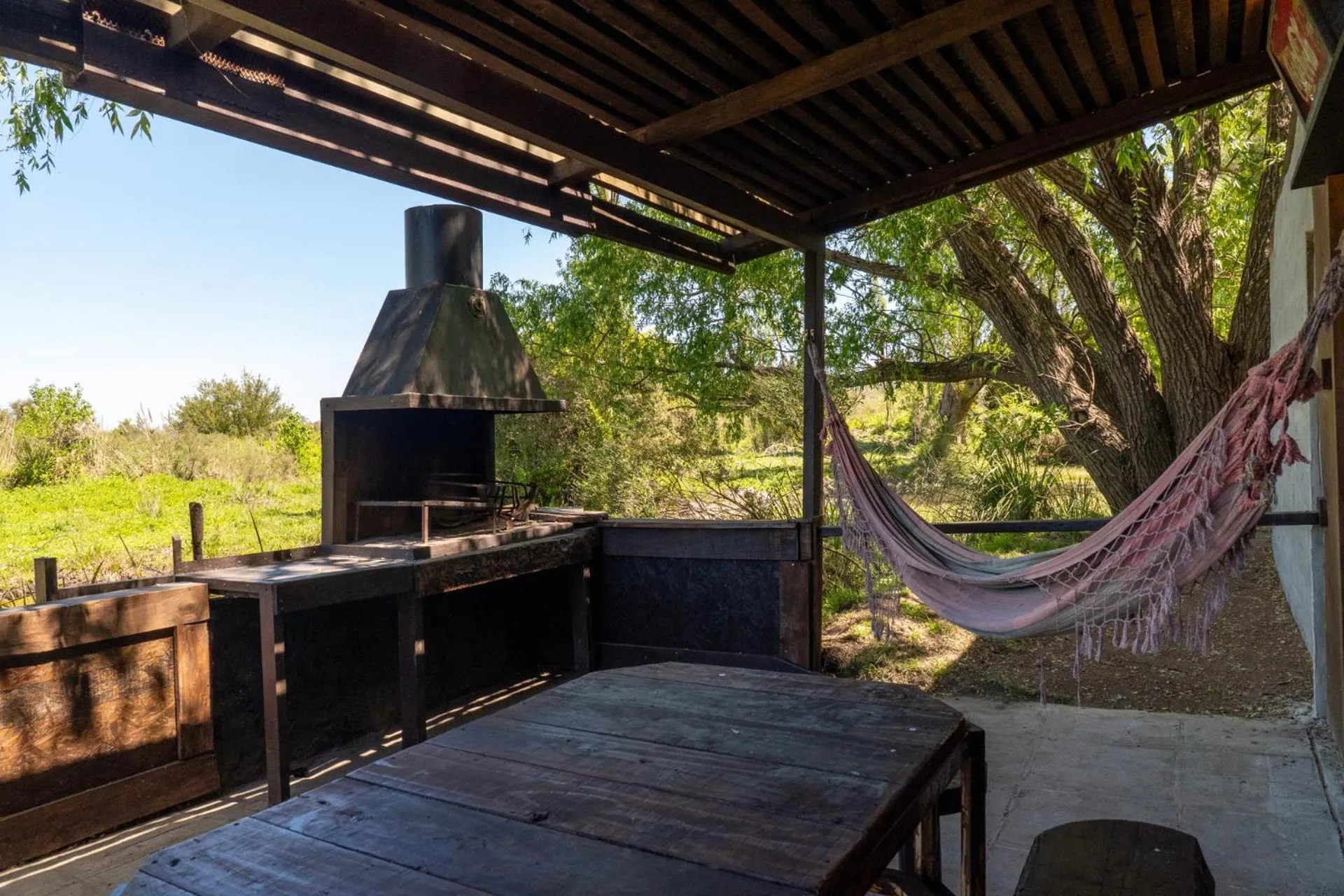BBQ facilities in Cabañas en el Bosque a 5 minutos del mar - Estancia CH