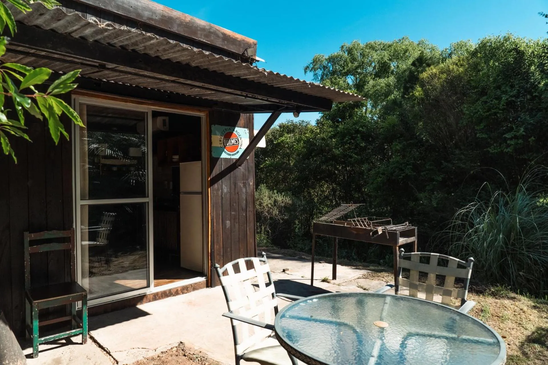 Balcony/Terrace in Cabañas en el Bosque a 5 minutos del mar - Estancia CH