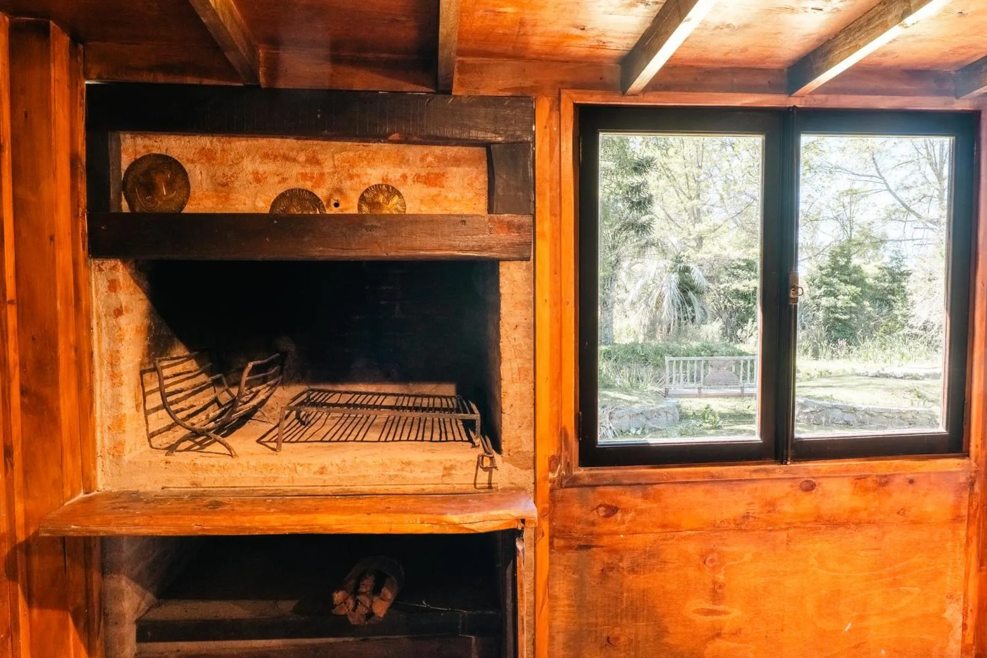 BBQ facilities in Cabañas en el Bosque a 5 minutos del mar - Estancia CH